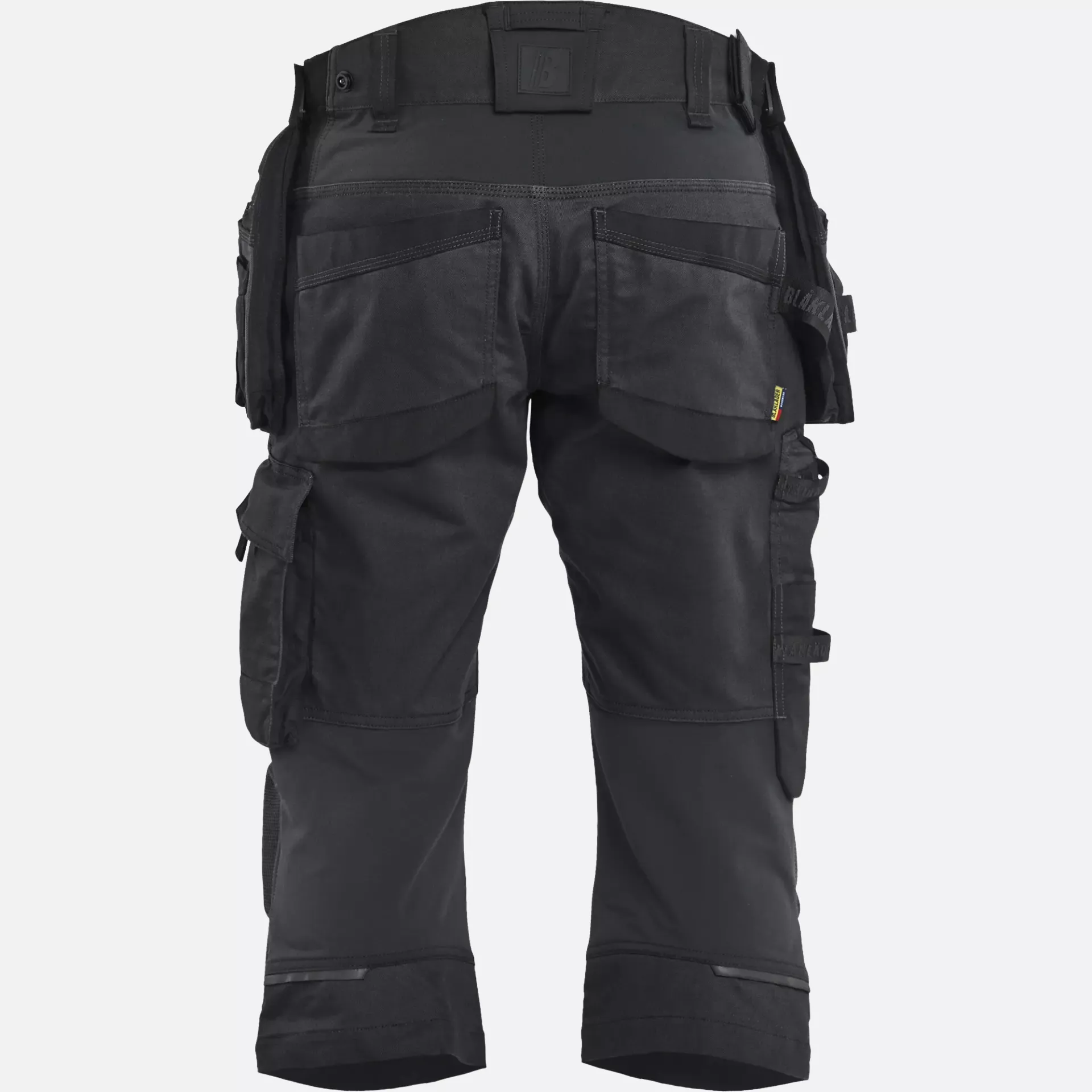 Blaklader 197711499999, STRIKER Stretch Pirate Shorts, Black/Black, image 4