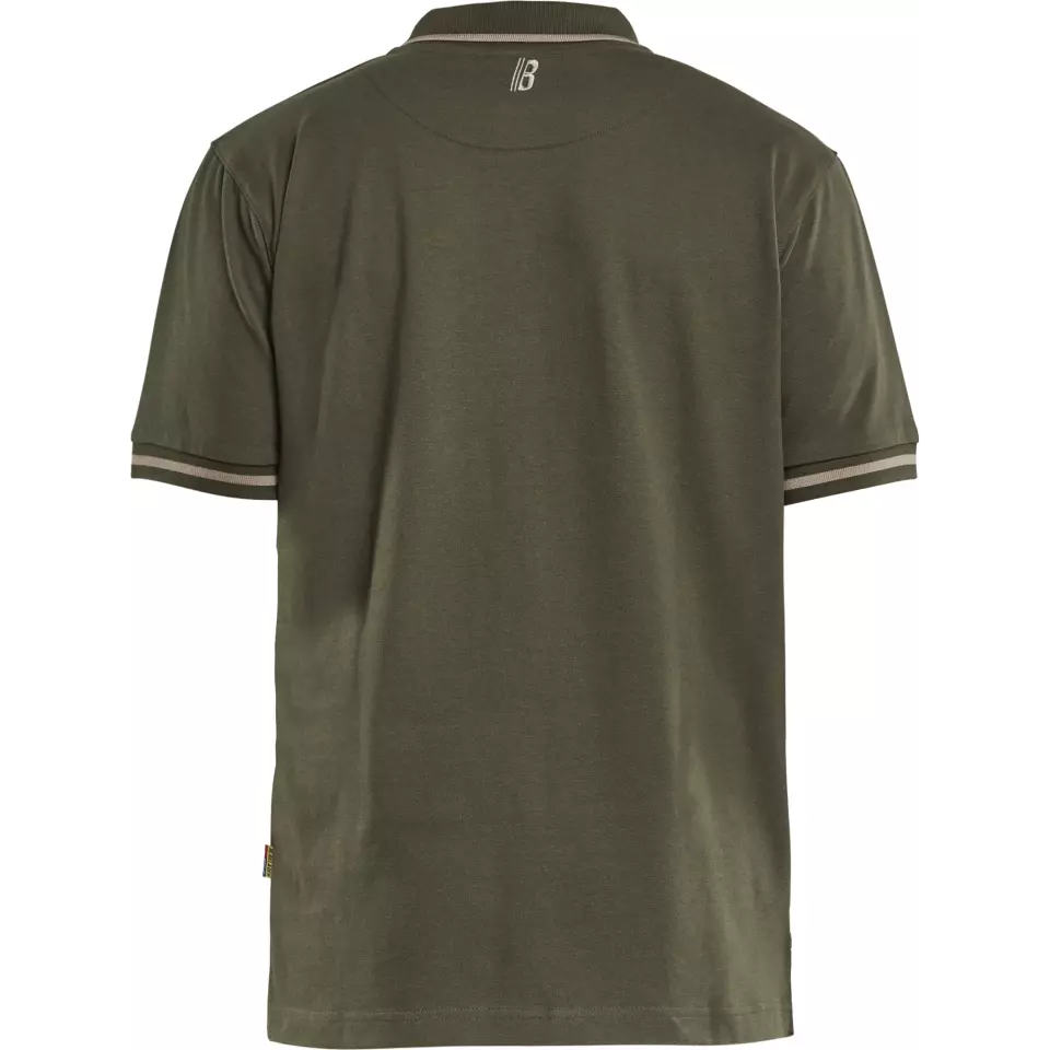 Blåkläder 940210504209, Grit and Grind Polo Shirt, Waldgrün, image 4, gallery thumbnail