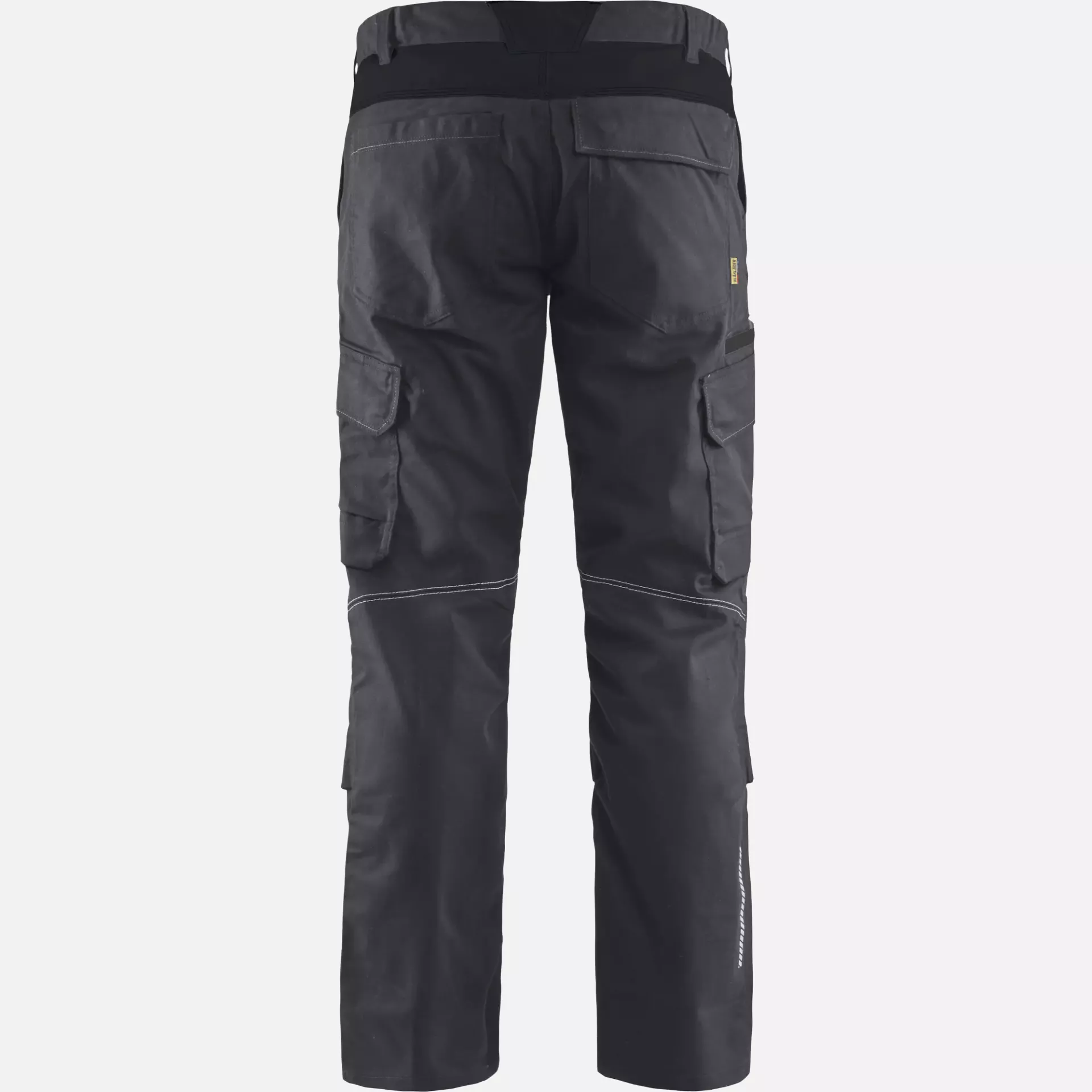 Blaklader 144818329699, Industrie Stretch Arbeitshose mit Kniepolstertaschen, Mittelgrau/Schwarz, image 4