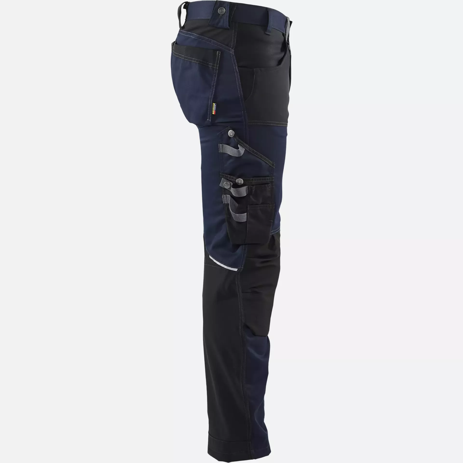 Blaklader 179918608699, Stretch Craftsman Work Trousers, Dark Navy/Black, image 2