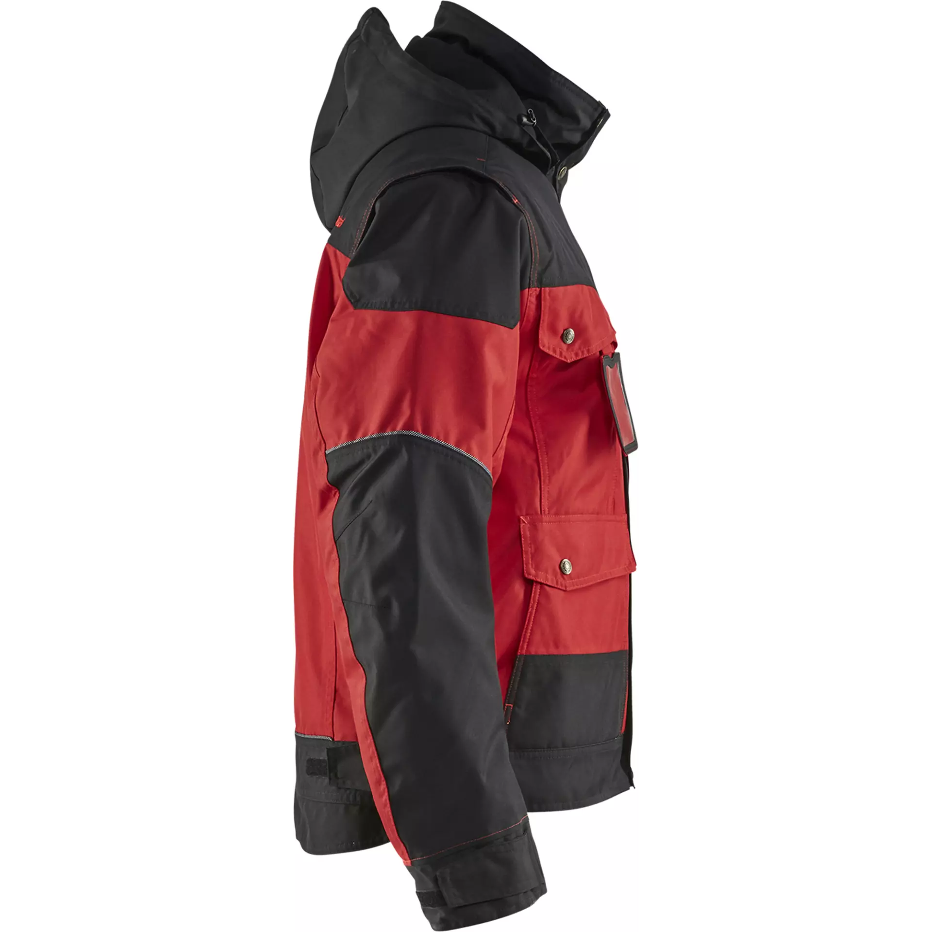 Blaklader 488619775699, Winterjacke, Rot/Schwarz, image 2