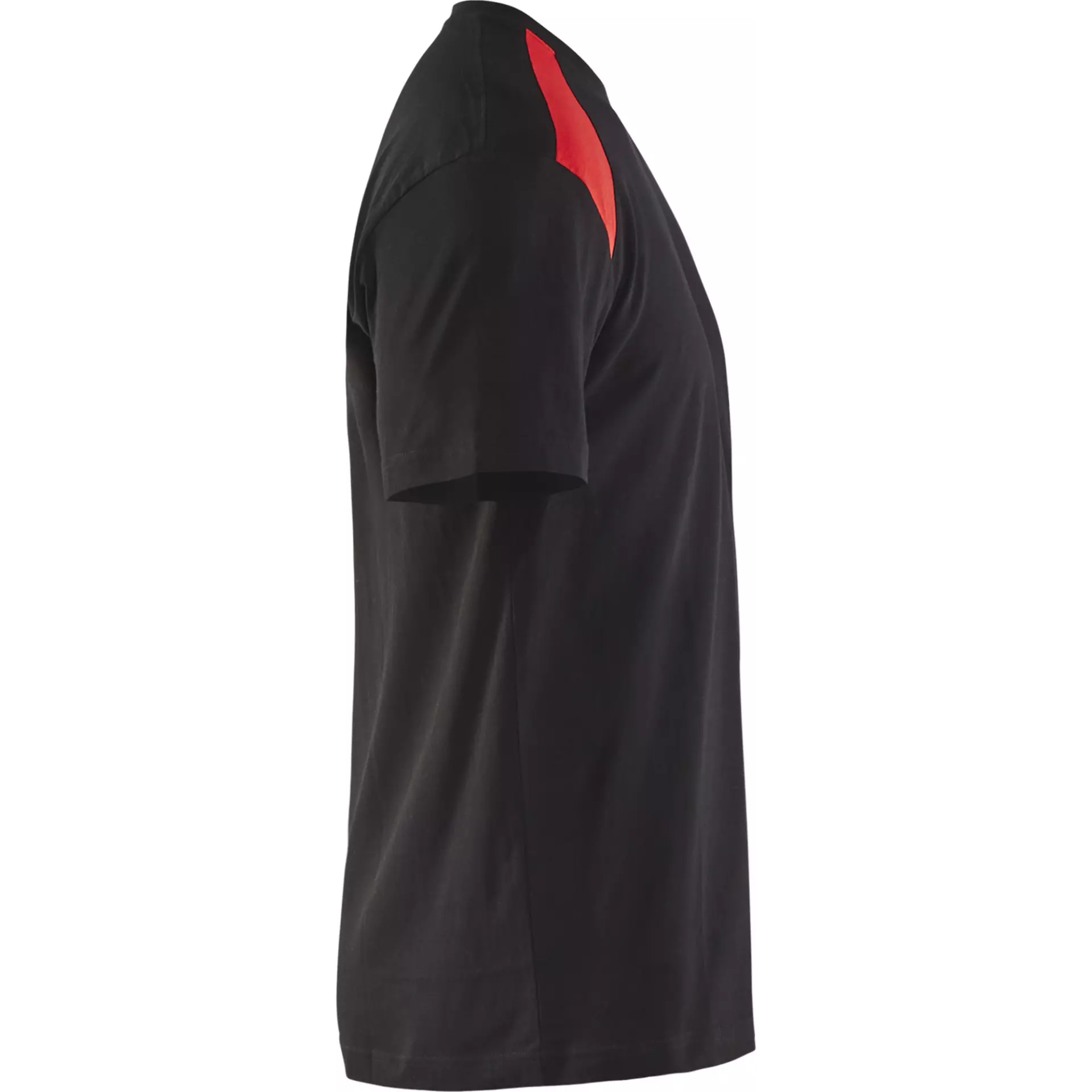 Blåkläder 337910429956, T-Shirt, Black/Red, image 2