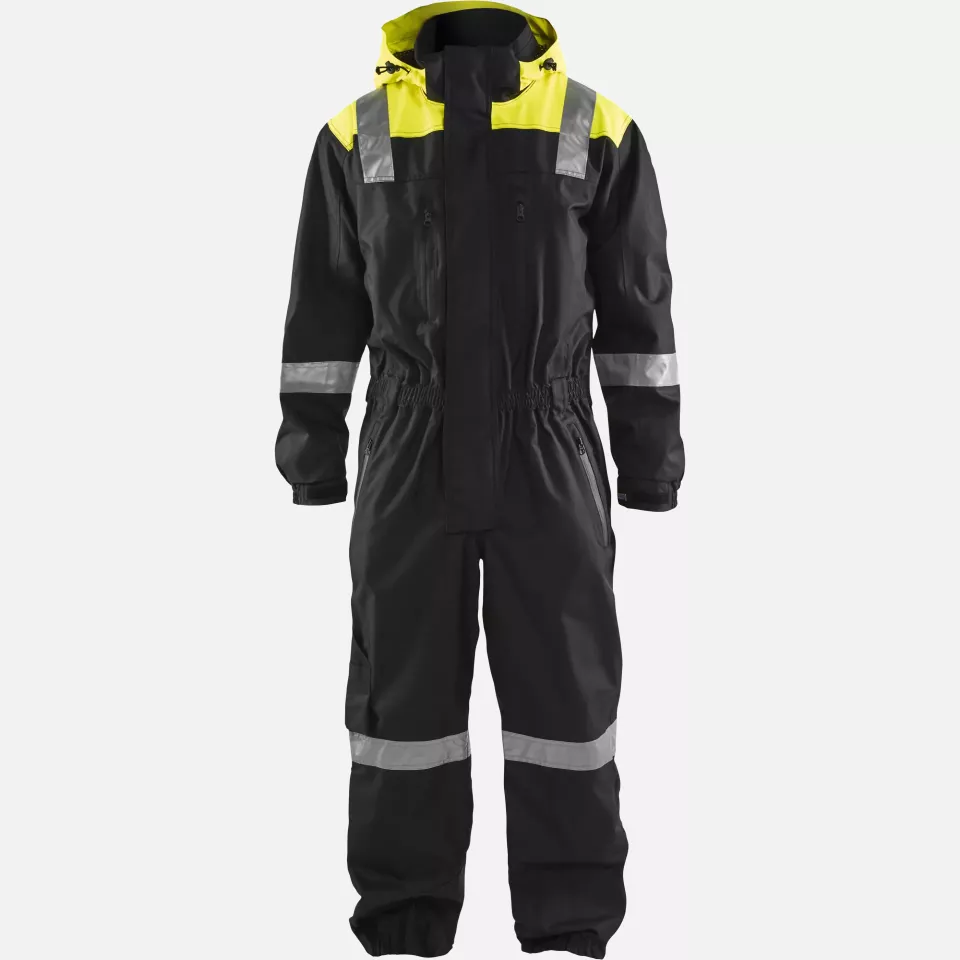 Blaklader 678619779933, Ungefütterter Winteroverall, Schwarz/Gelb, image 1, gallery thumbnail