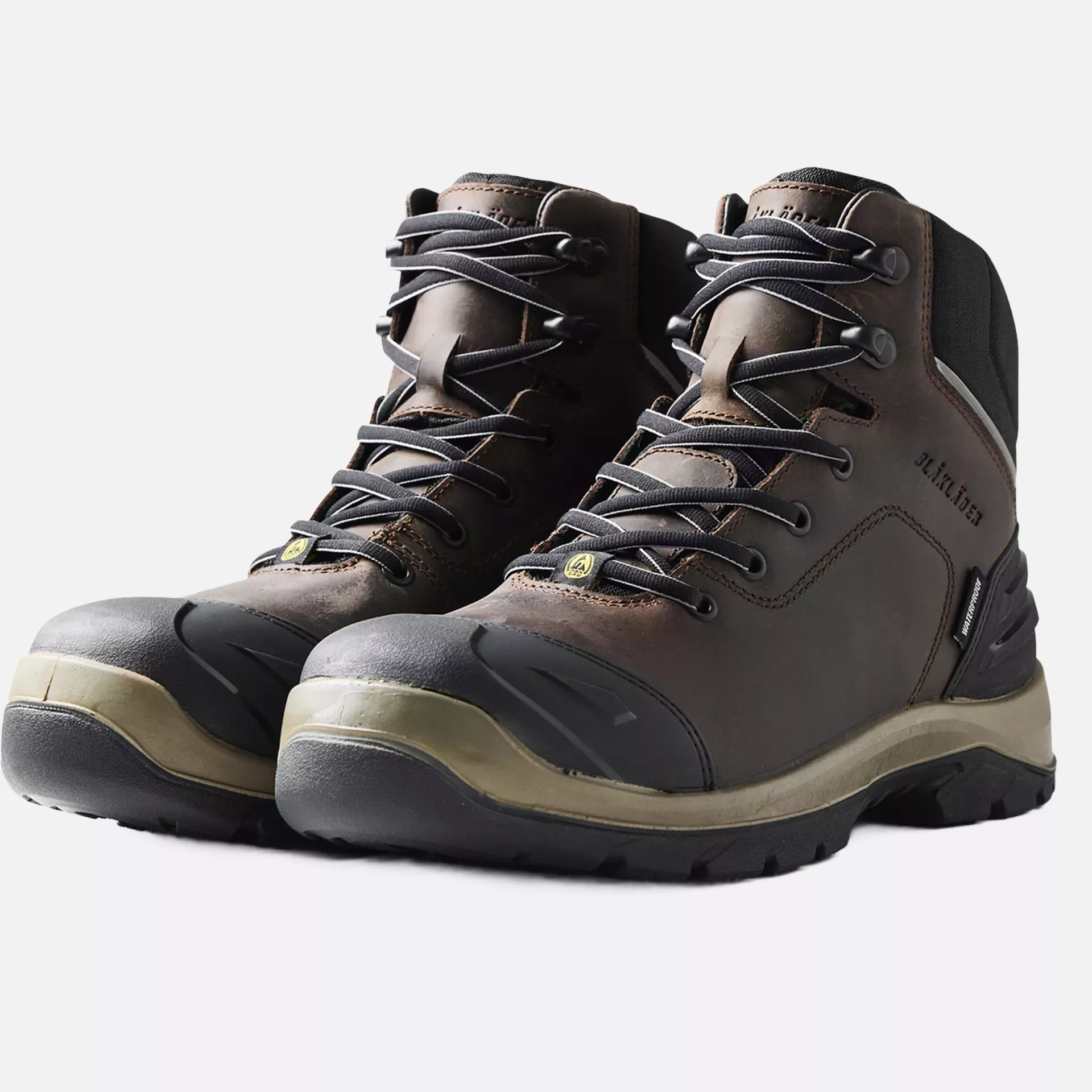 Blaklader 243900007899, Elite Safety Boot S3 Waterproof, Brown/Black, image 3