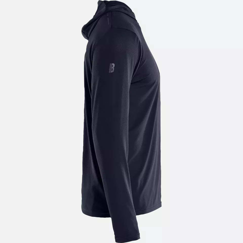 Blaklader 341711268600, Functional Hoodie with UV Protection, Dark Navy Blue, image 2, gallery thumbnail