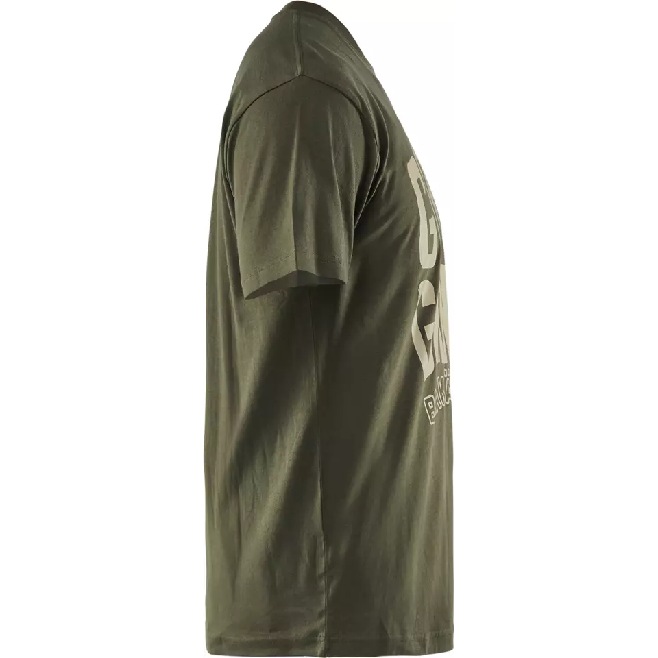 Blaklader 942110424209, Grit and Grind T-Shirt, Waldgrün, image 2, gallery thumbnail