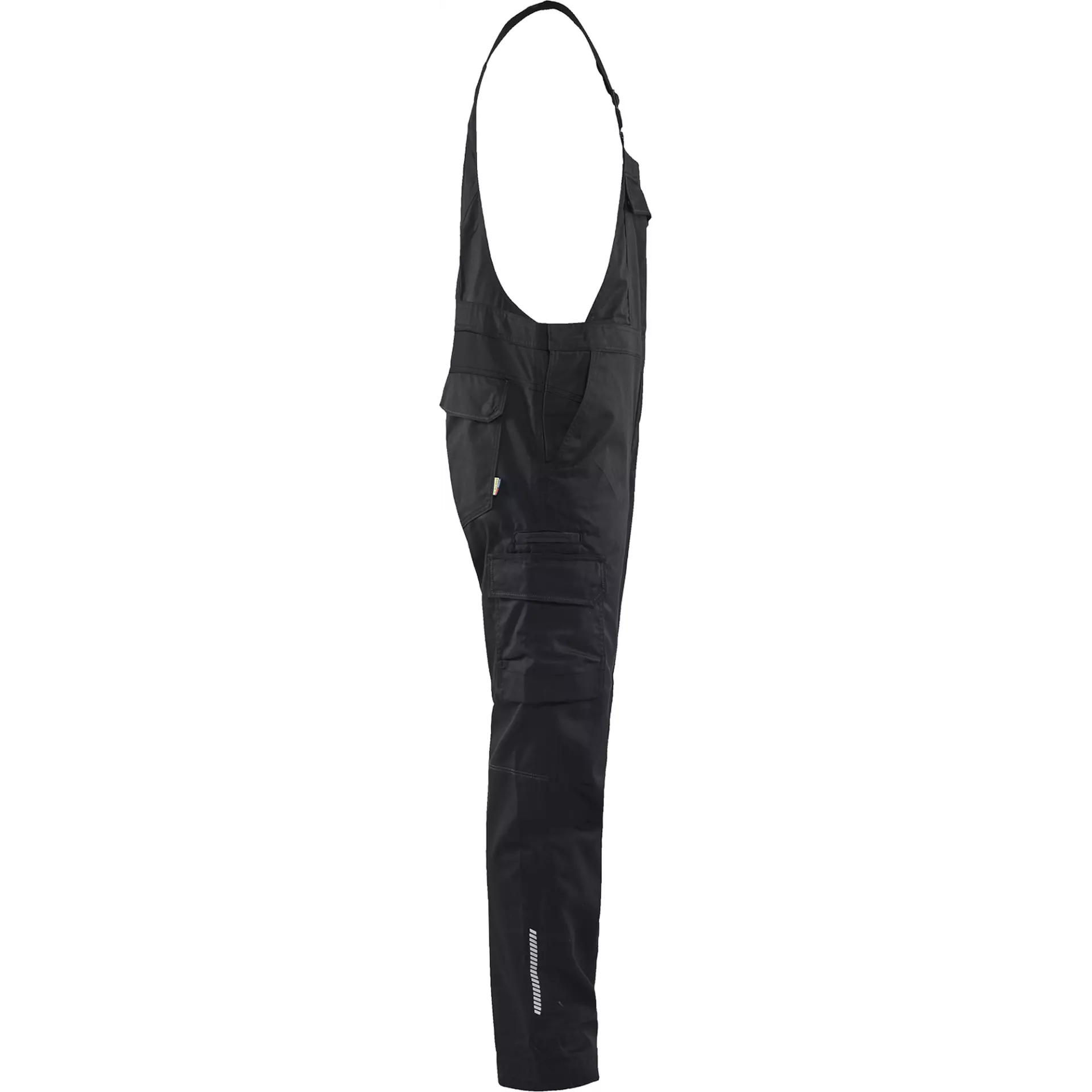 Blaklader 266613449900, Industry Stretch Bib and Brace, Black, image 2