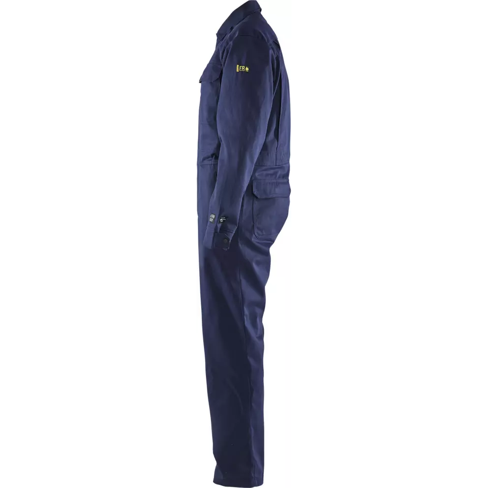 Blaklader 670415168900, Flame Resistant Coverall, Navy Blue, image 3, gallery thumbnail