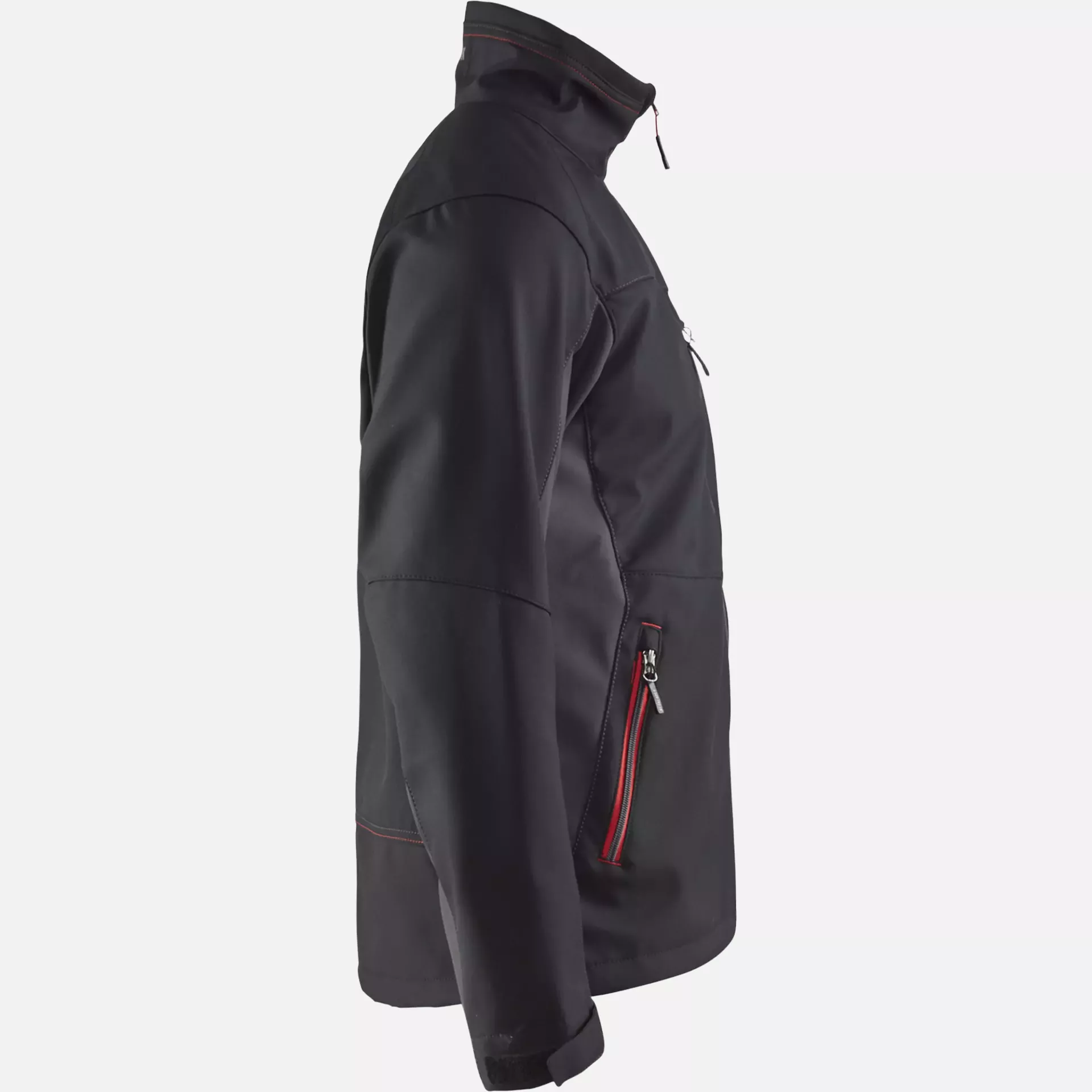 Blaklader 495025169956, Softshell Jacket, Black/Red, image 2