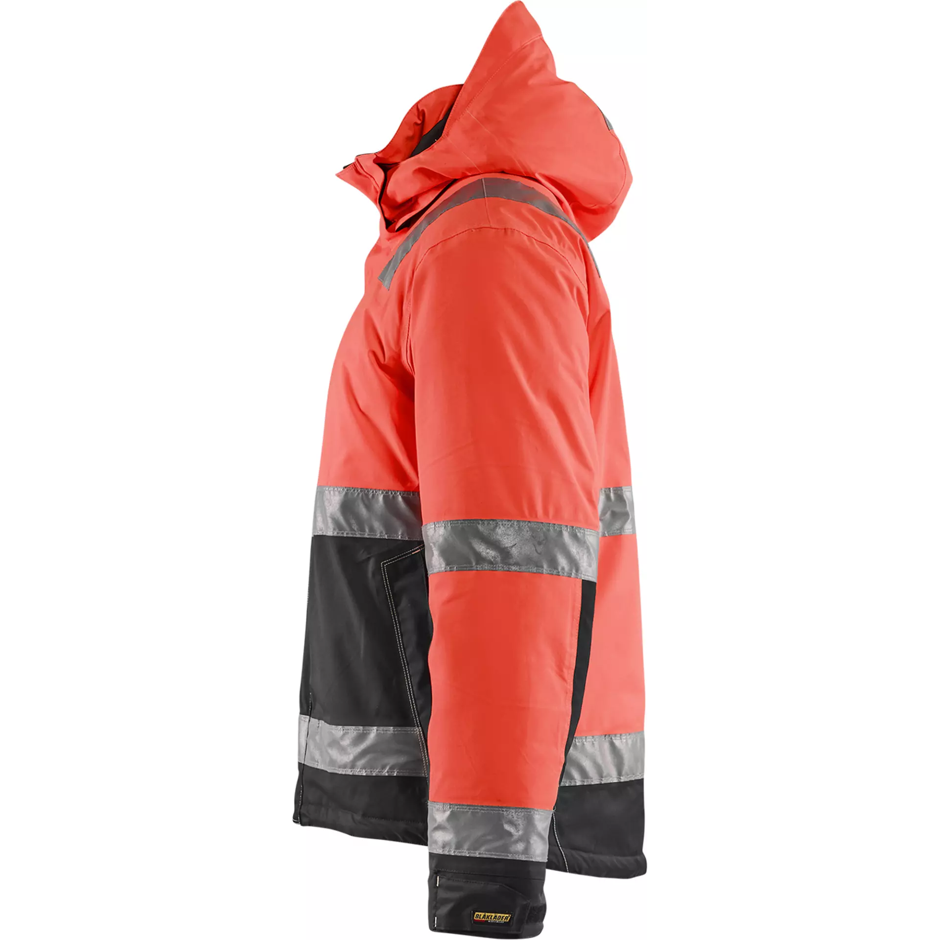 Blaklader 487019875599, High Vis Winter Jacket, Red/Black, image 3