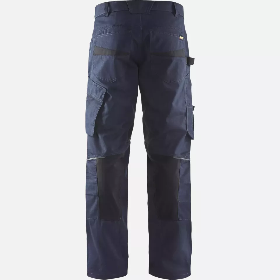 Blaklader 149513308699, Stretch Arbeitshose, Dunkel Marineblau/Schwarz, image 4, gallery thumbnail