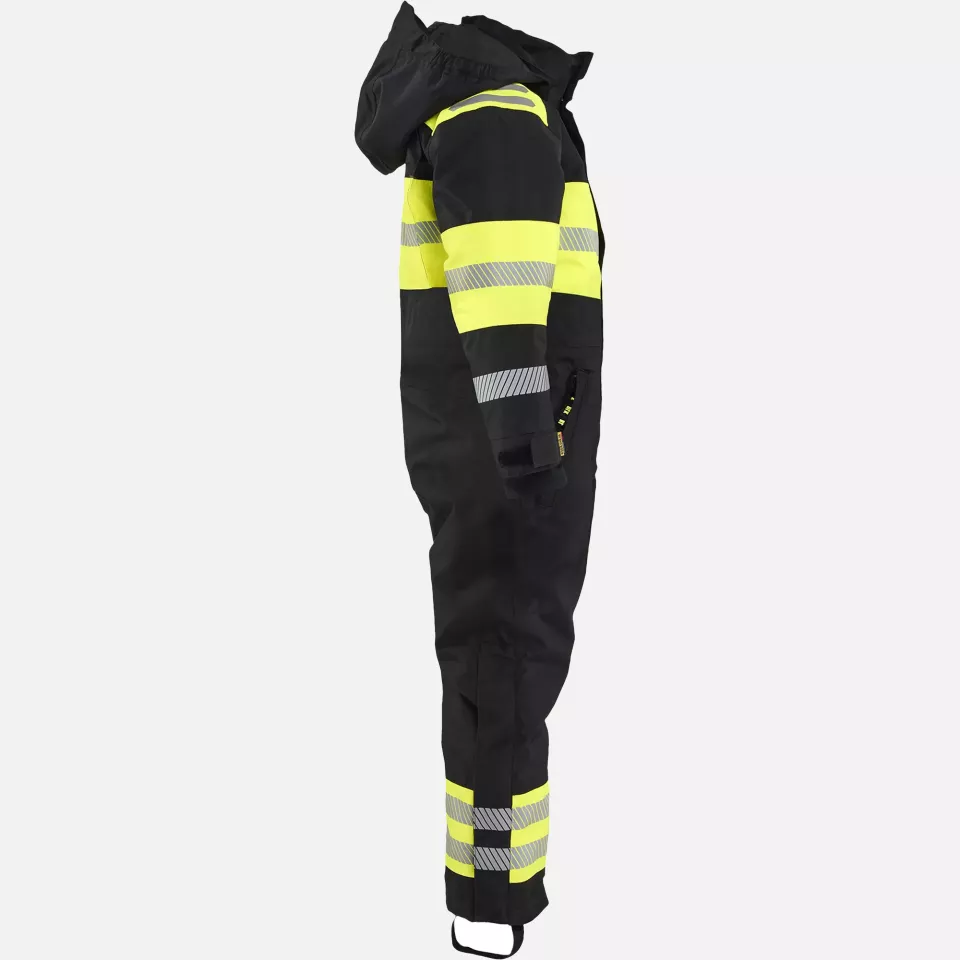 Blaklader 521519779933, Kids Winter Coverall, Black/High Vis Yellow, image 2, gallery thumbnail