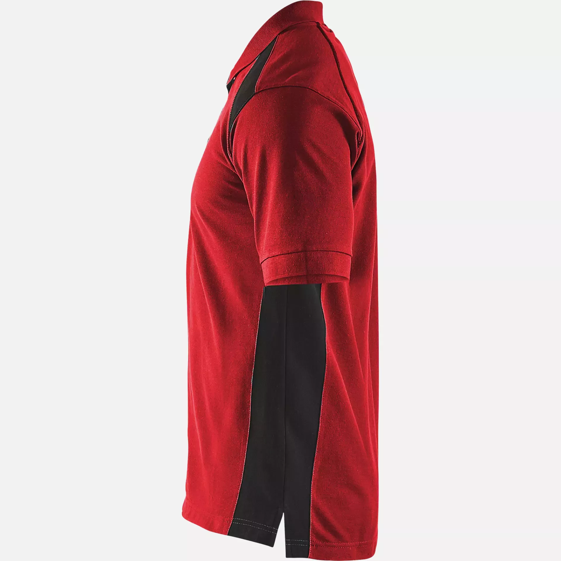 Blaklader 332410505699, Polo Shirt, Red/Black, image 3