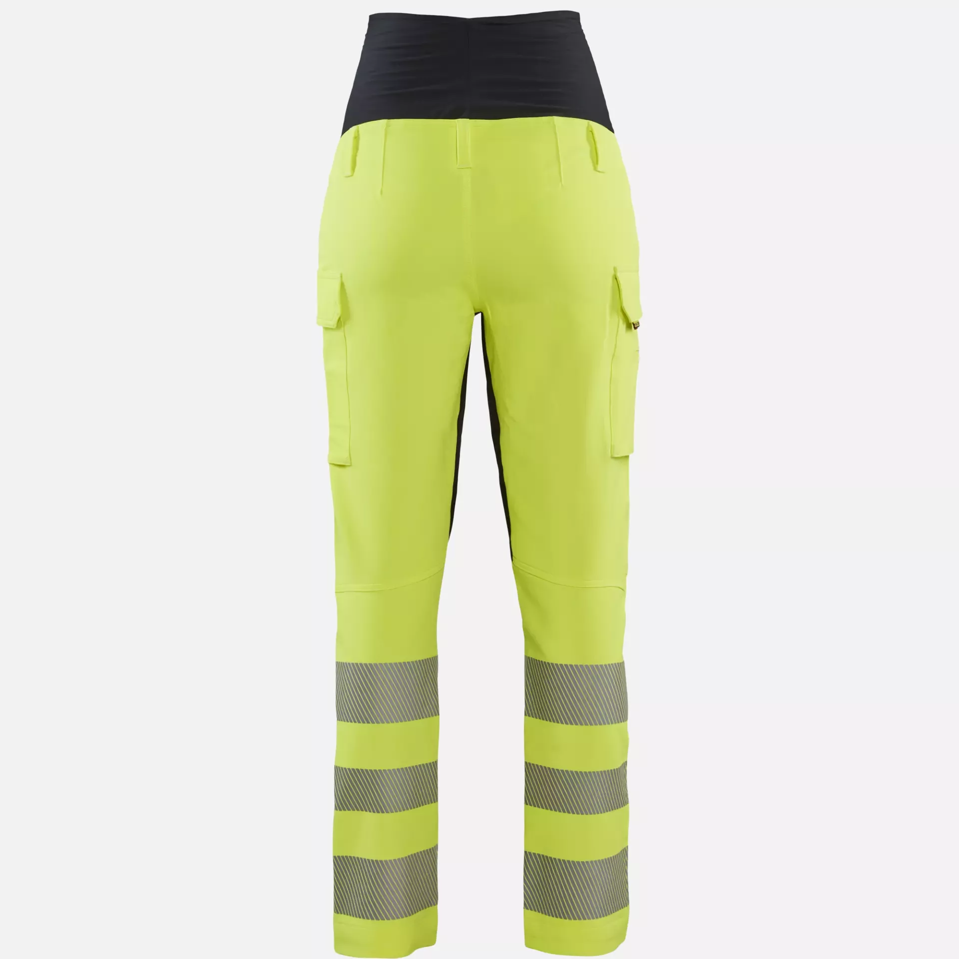 Blaklader 710016423399, High Vis 4-Way Stretch Maternity Trousers, Yellow/Black, image 4