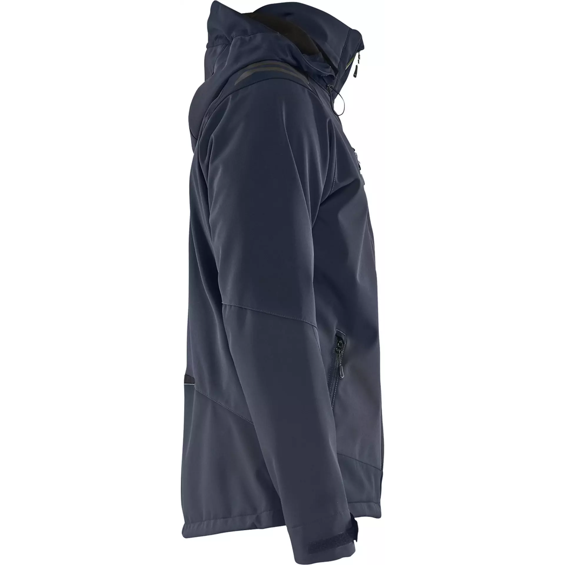 Blåkläder 474925138633, Softshell Jacket, Dark Navy/Yellow, image 2