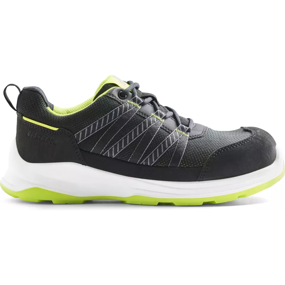 Blaklader 240200009943, SPRINTER Safety Shoe, Black/Lime Green