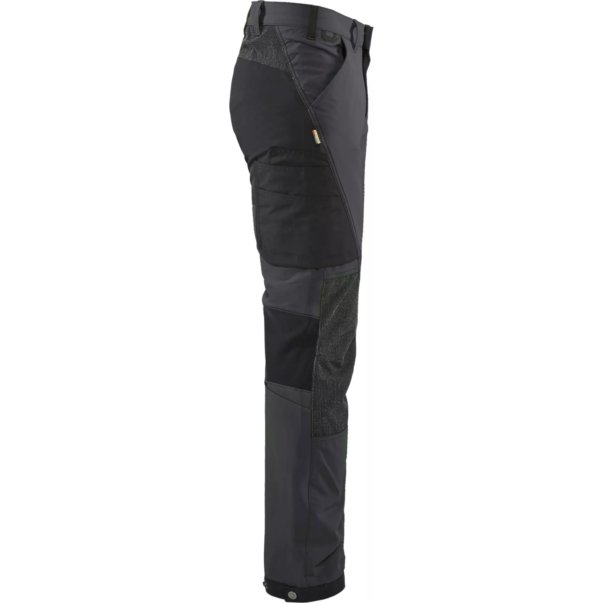 Blaklader 142216459699, 4-Wege-Service Stretch Arbeitshose, Mittelgrau/Schwarz, image 2