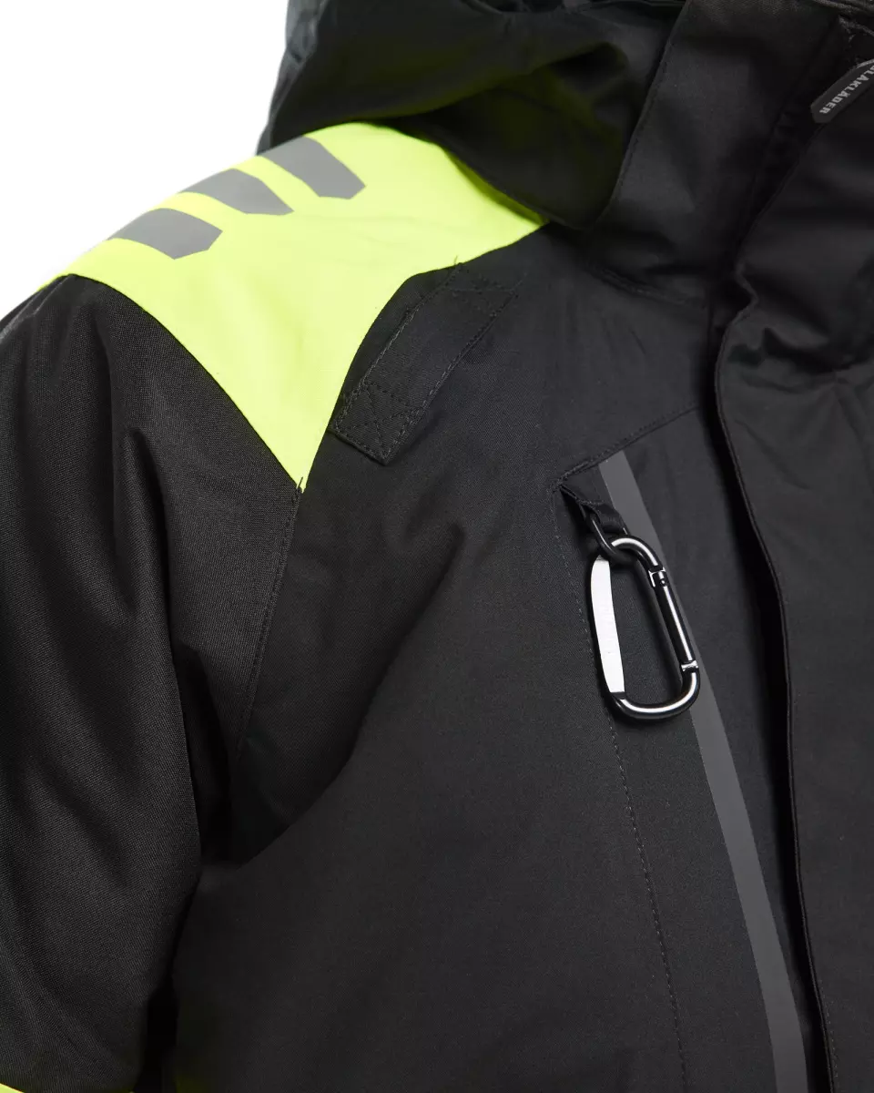 Blaklader 448019779933, High Vis Winterjacke, Schwarz/Gelb, image 6, gallery thumbnail