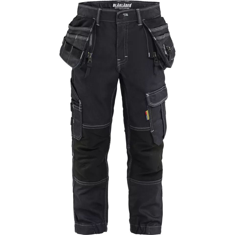 Blaklader 522511478999, X1900 Kinder Handwerker Arbeitshose Stretch, Marineblau/Schwarz, image 1, gallery thumbnail