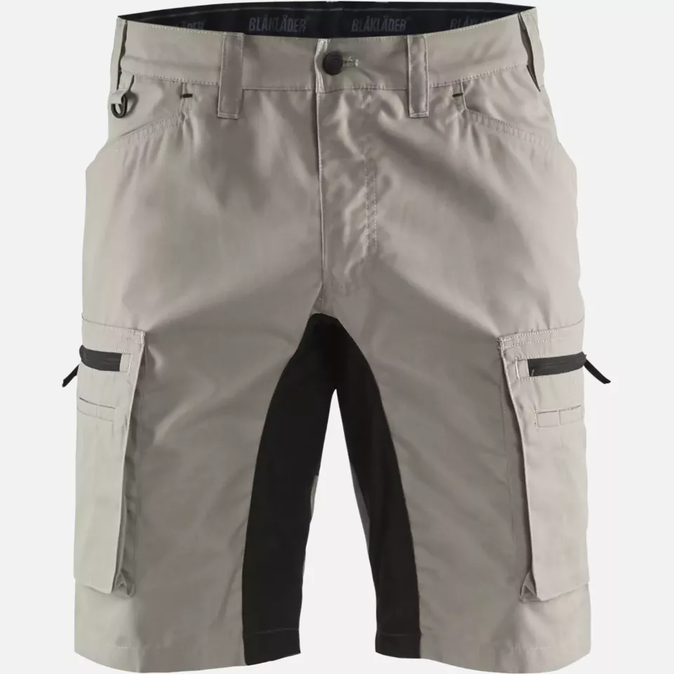 Blaklader 144918452799, Stretch Shorts, Stone Grey/Black, image 1, gallery thumbnail