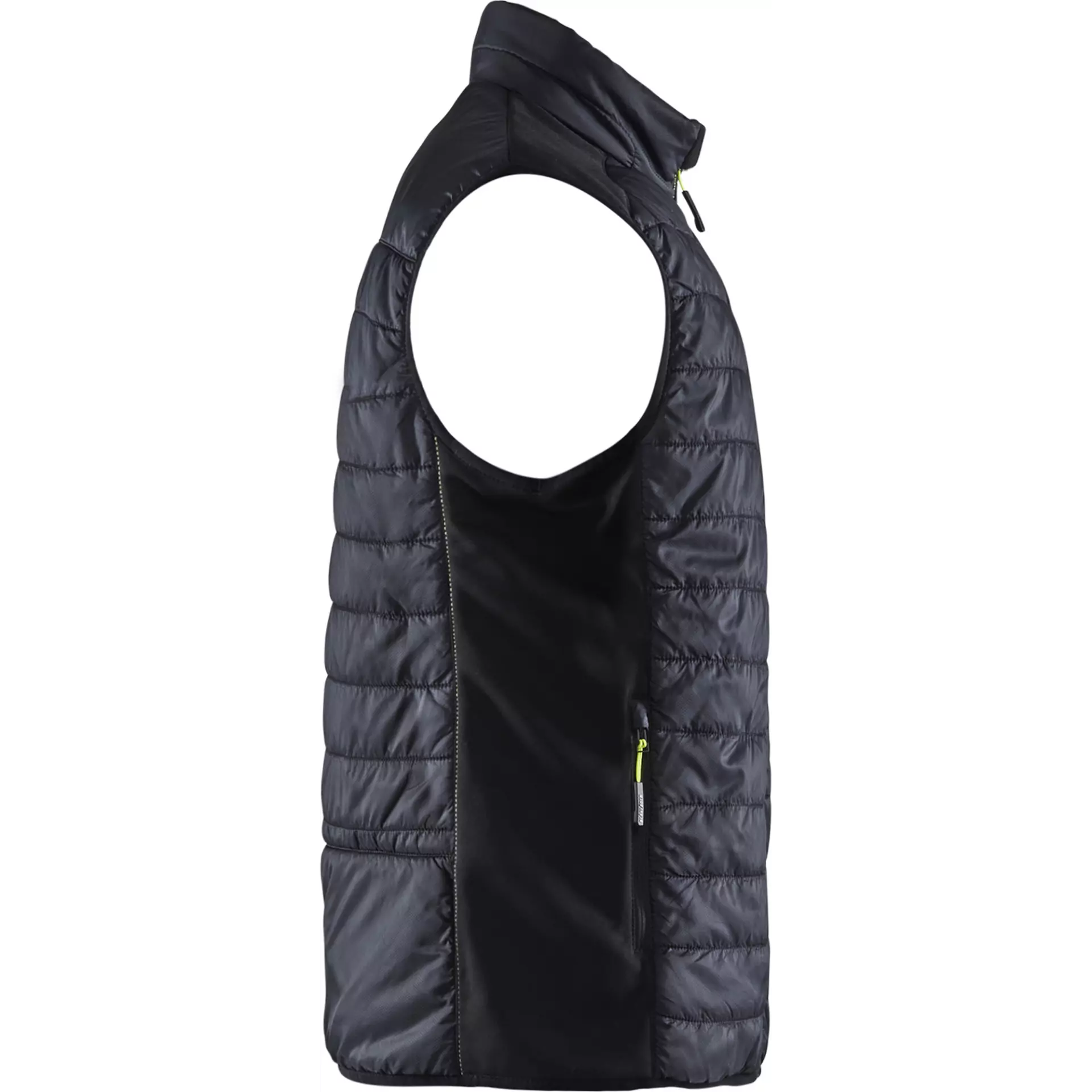 Blaklader 386320309933, Gefütterte Weste, Schwarz/Gelb, image 2