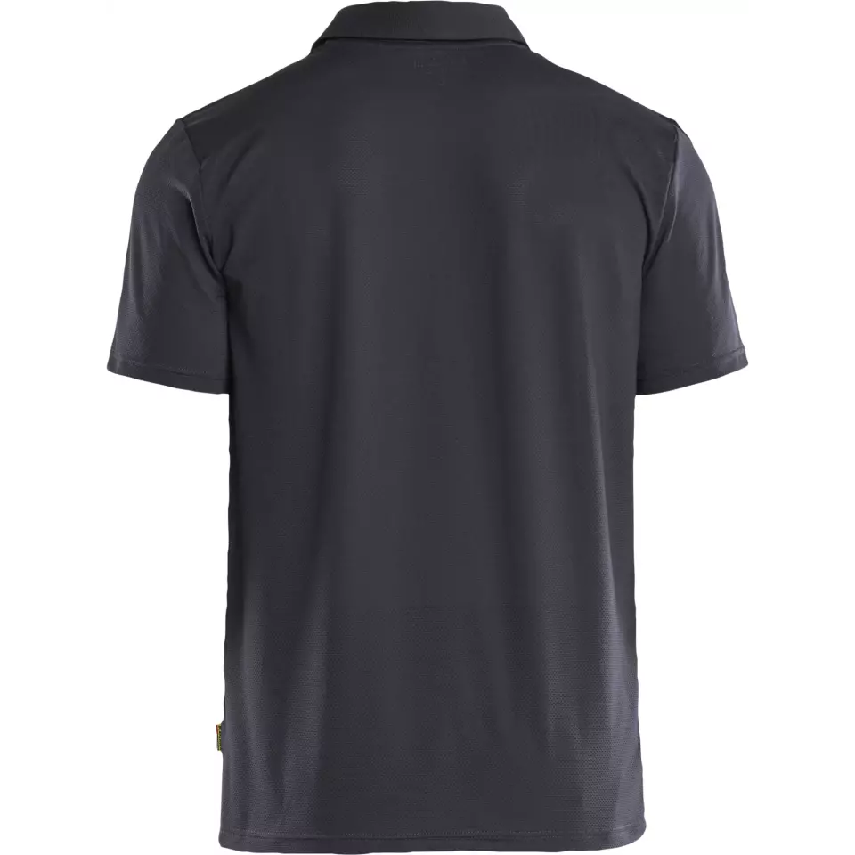 Blåkläder 341611269600, Functional UV Protection Polo Shirt, Medium Grey, image 4, gallery thumbnail