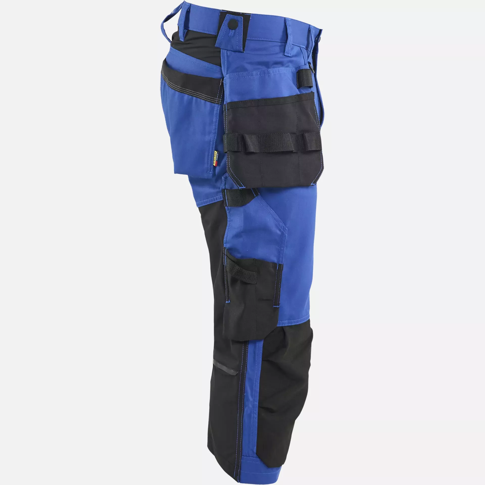 Blaklader 175418328599, Stretch Craftsman Pirate Shorts, Cornflower Blue/Black, image 2