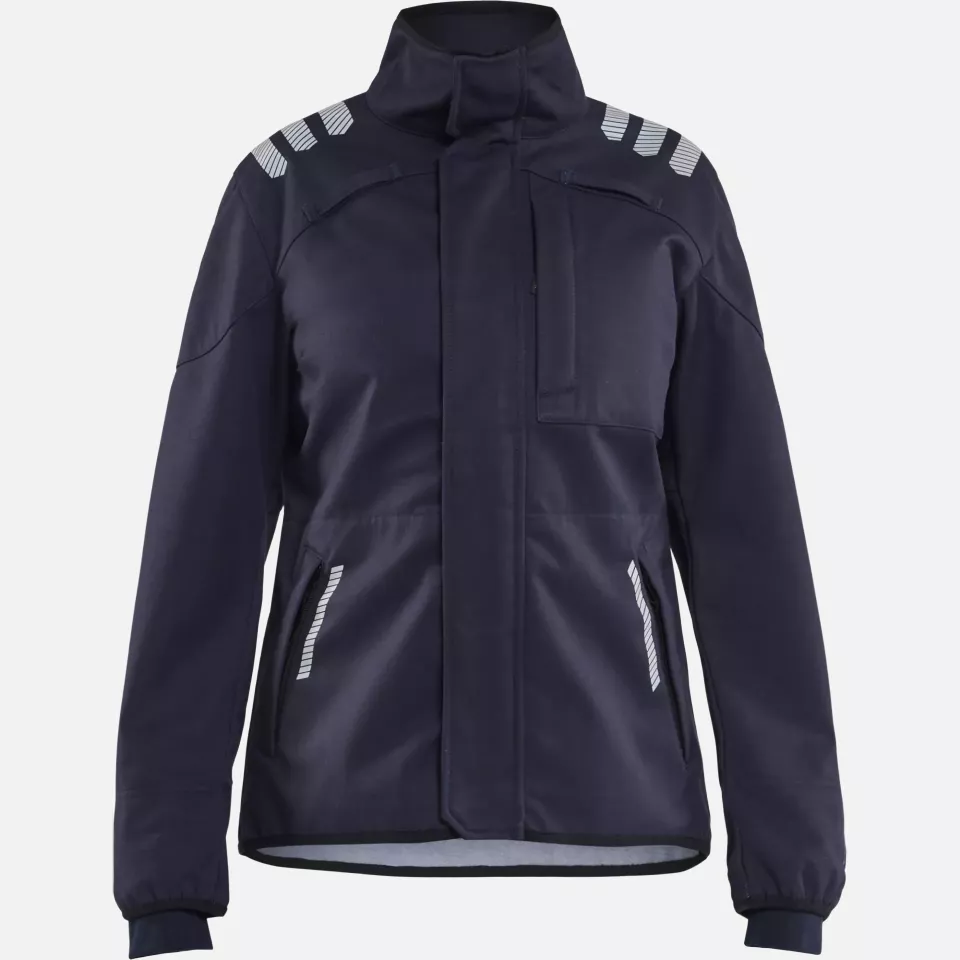 Blaklader 444215608900, Women's Softshell Jacket, Navy Blue, image 1, gallery thumbnail