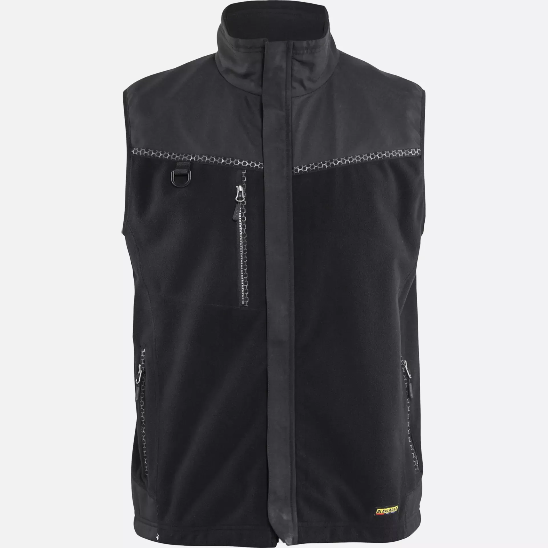 Blaklader 385525249900, Windproof Fleece Vest, Black, image 1