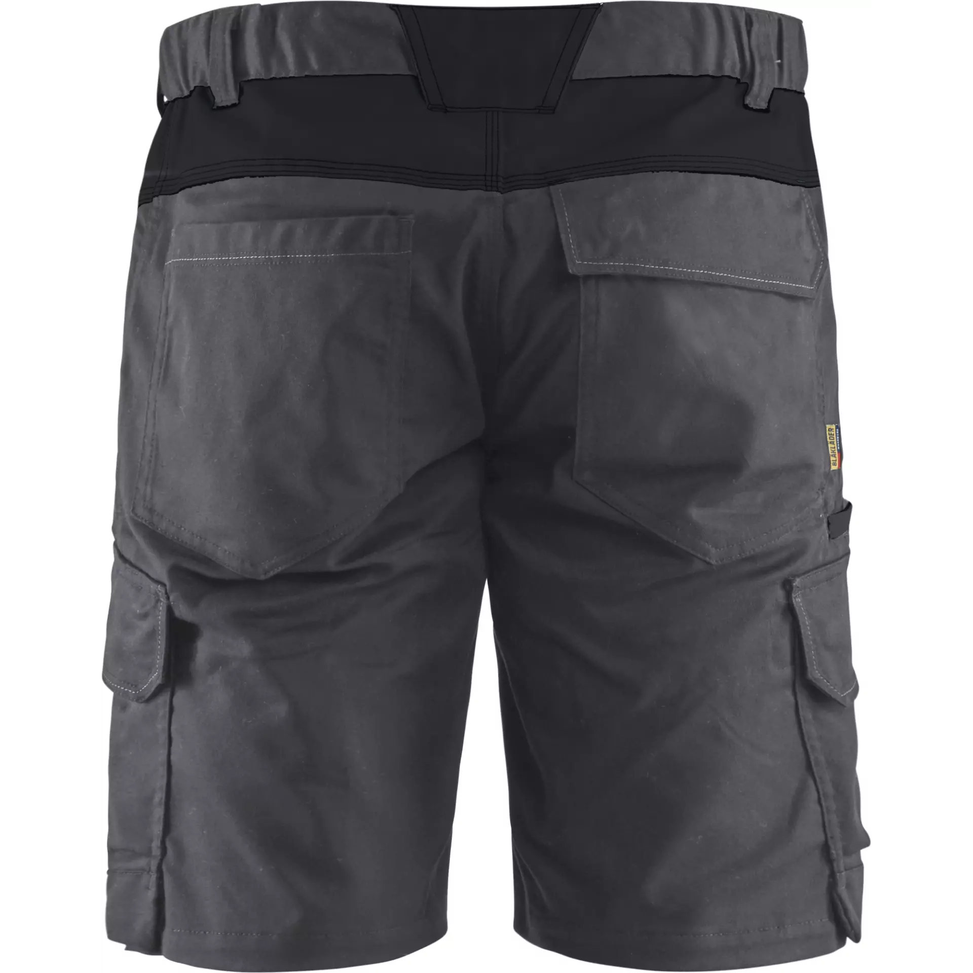 Blaklader 144618329699, Industry Stretch Shorts, Medium Grey/Black, image 4