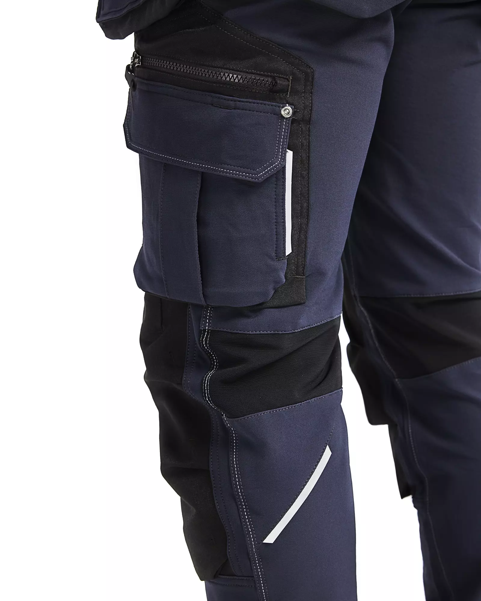 Blaklader 199816448699, X1900 4-Way Stretch Craftsman Work Trousers, Dark Navy/Black, image 10