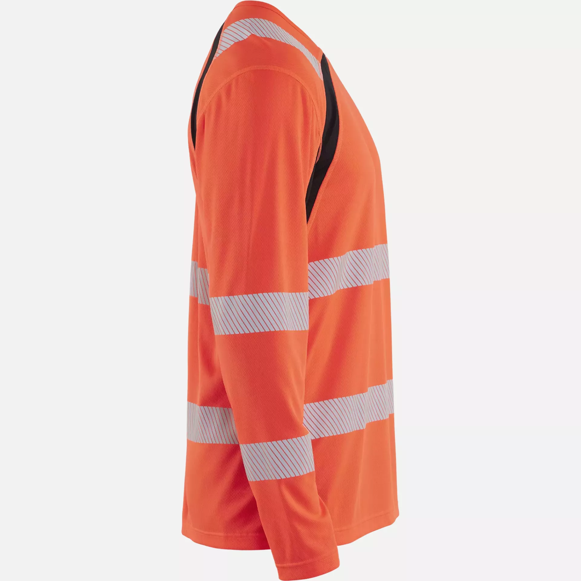 Blaklader 359910135599, High Vis UV Schutz Langarmshirt, Rot/Schwarz, image 2