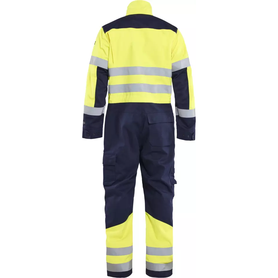 Blaklader 637915143389, Multinorm Coverall, Yellow/Navy Blue, image 4, gallery thumbnail