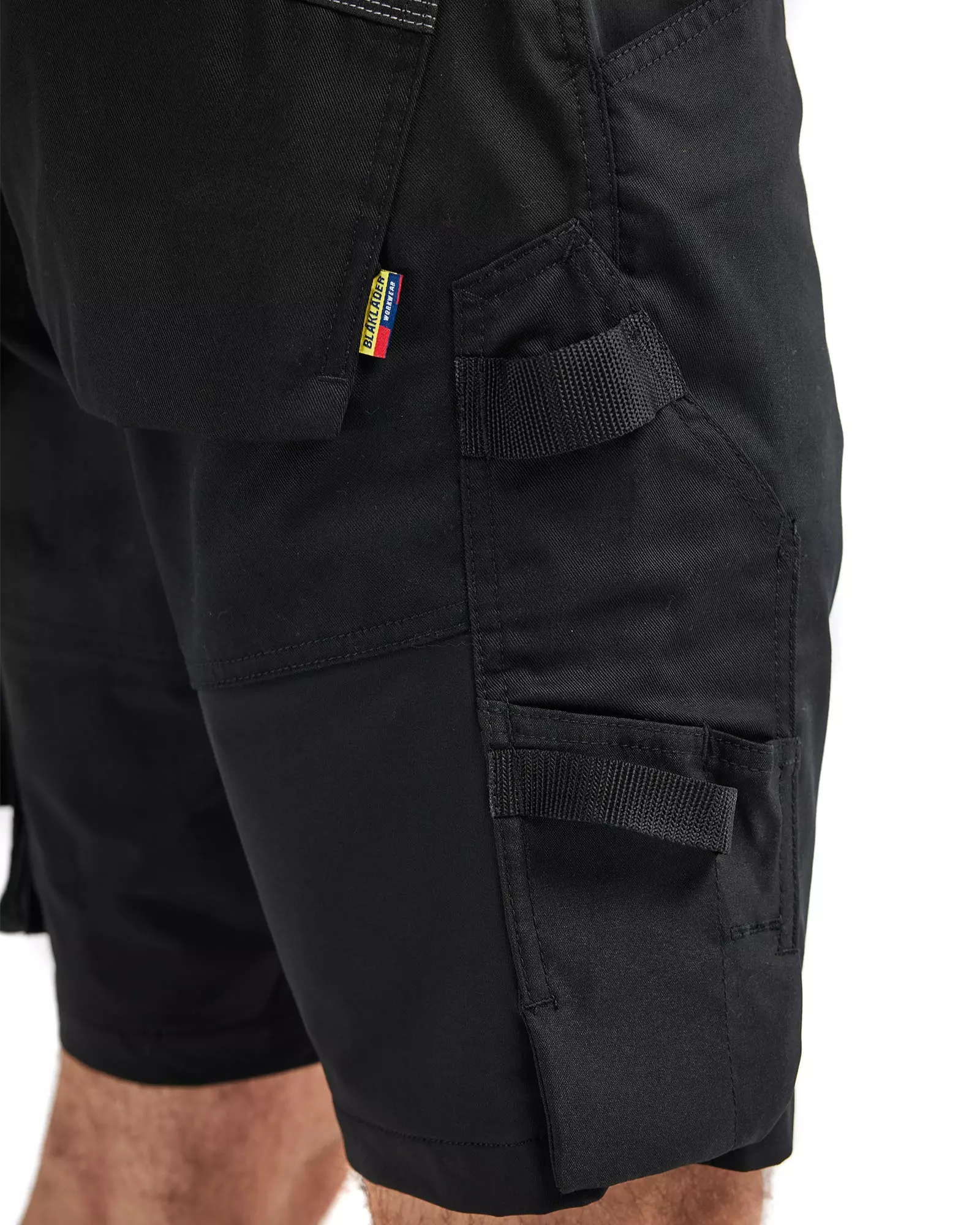 Blaklader 175318329900, Stretch Craftsman Shorts, Black, image 7