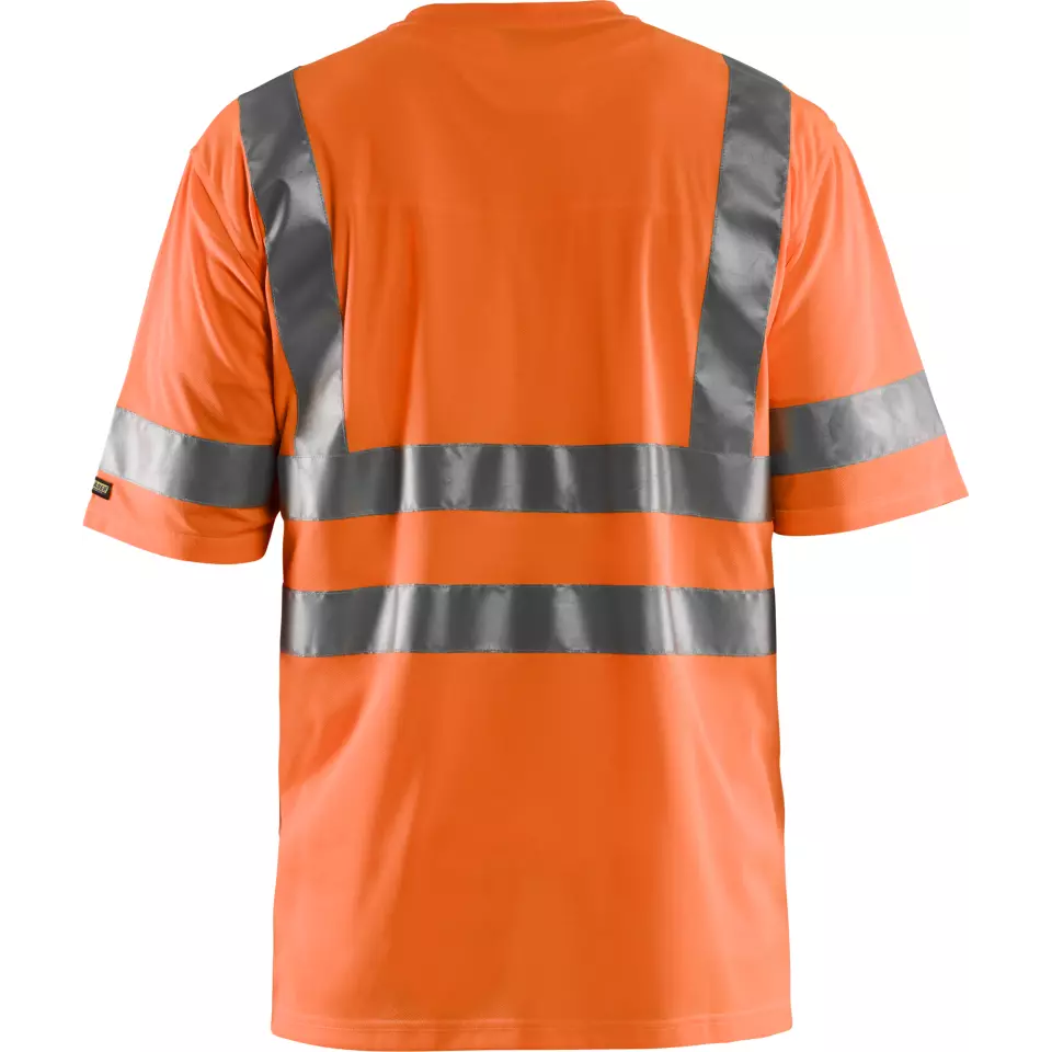 Blåkläder 341310095300, High Vis T-Shirt, Orange, image 4, gallery thumbnail