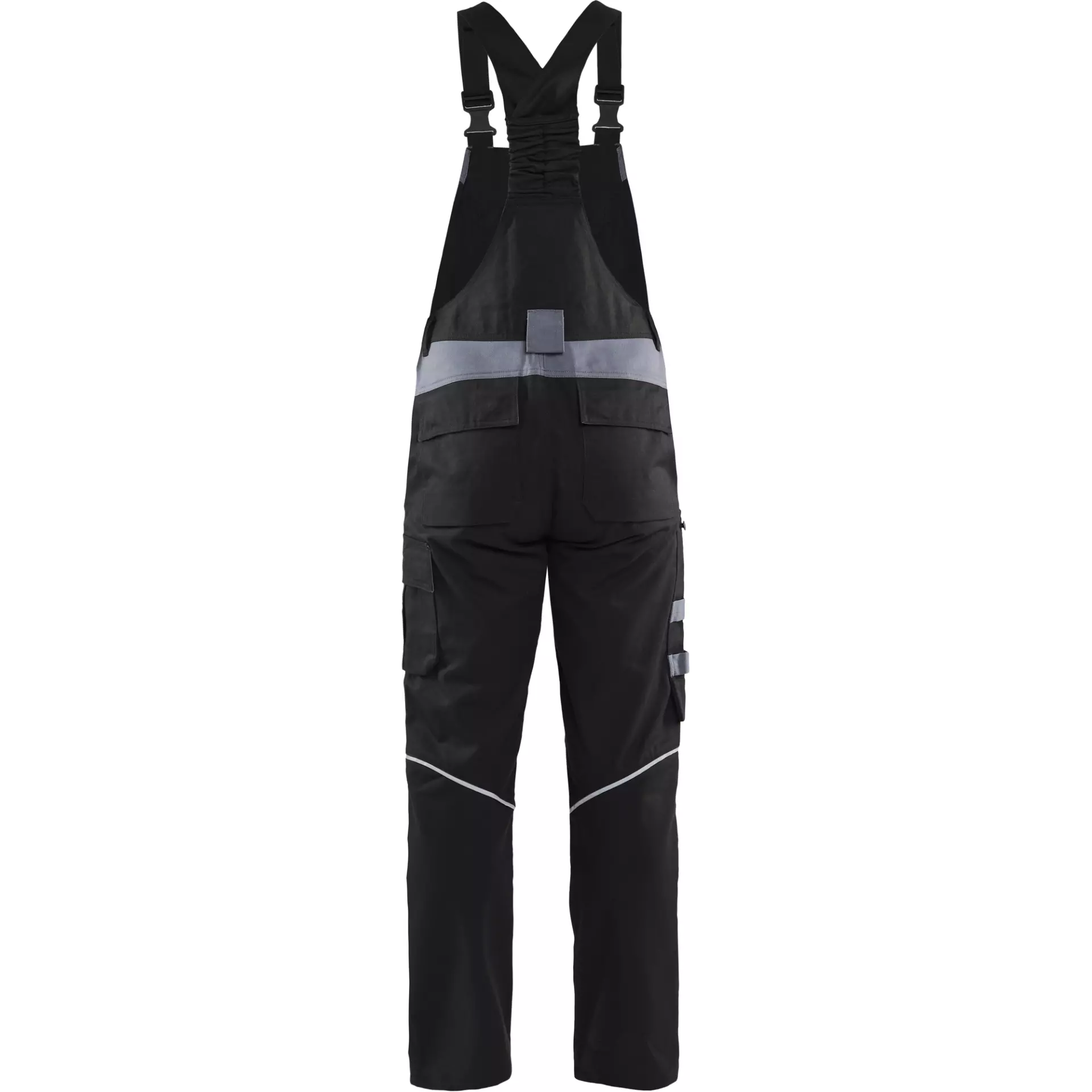 Blaklader 286115169994, Flame Resistant Bib and Brace, Black/Grey, image 4