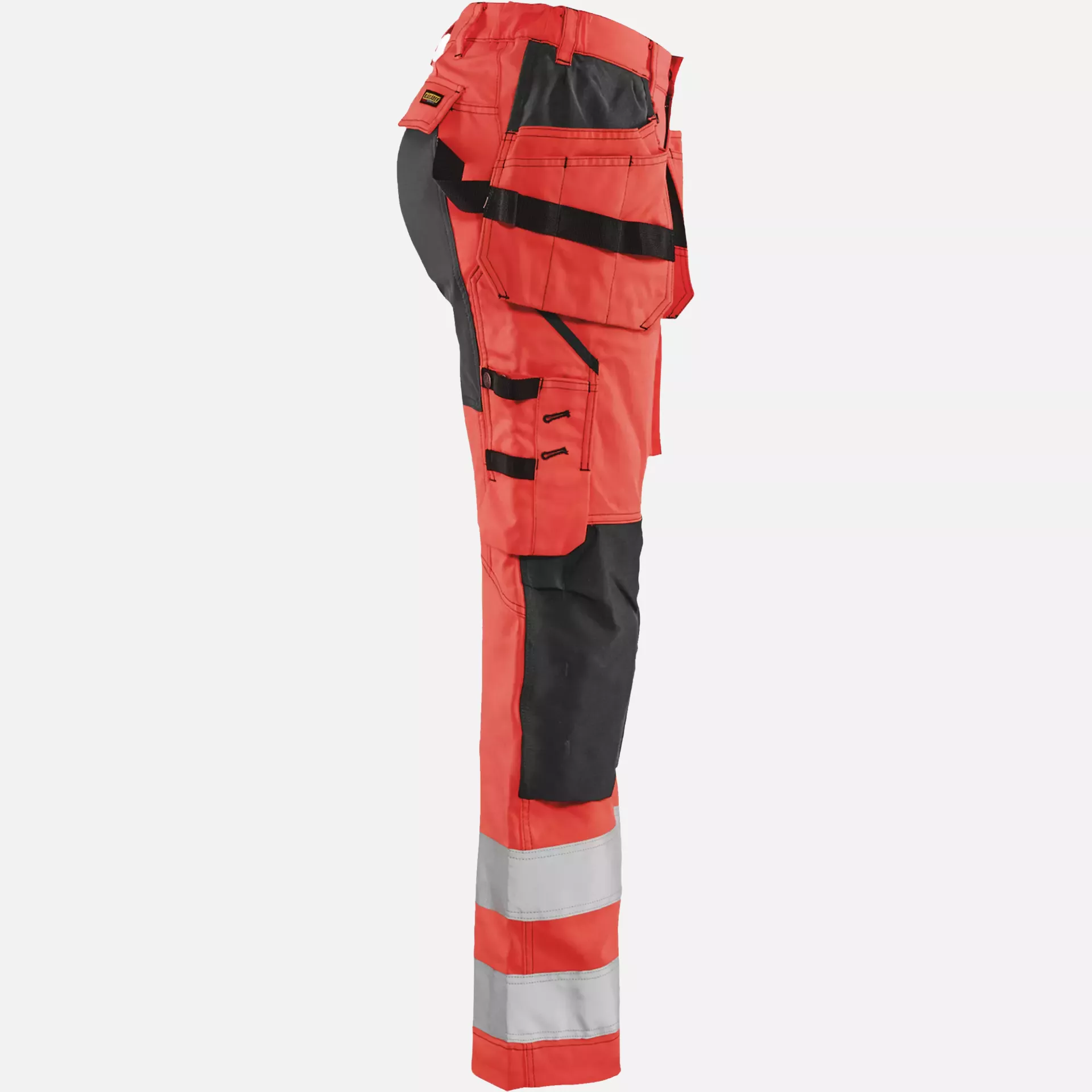 Blaklader 716318115599, High Vis Damen Stretch Arbeitshose, Rot/Schwarz, image 2