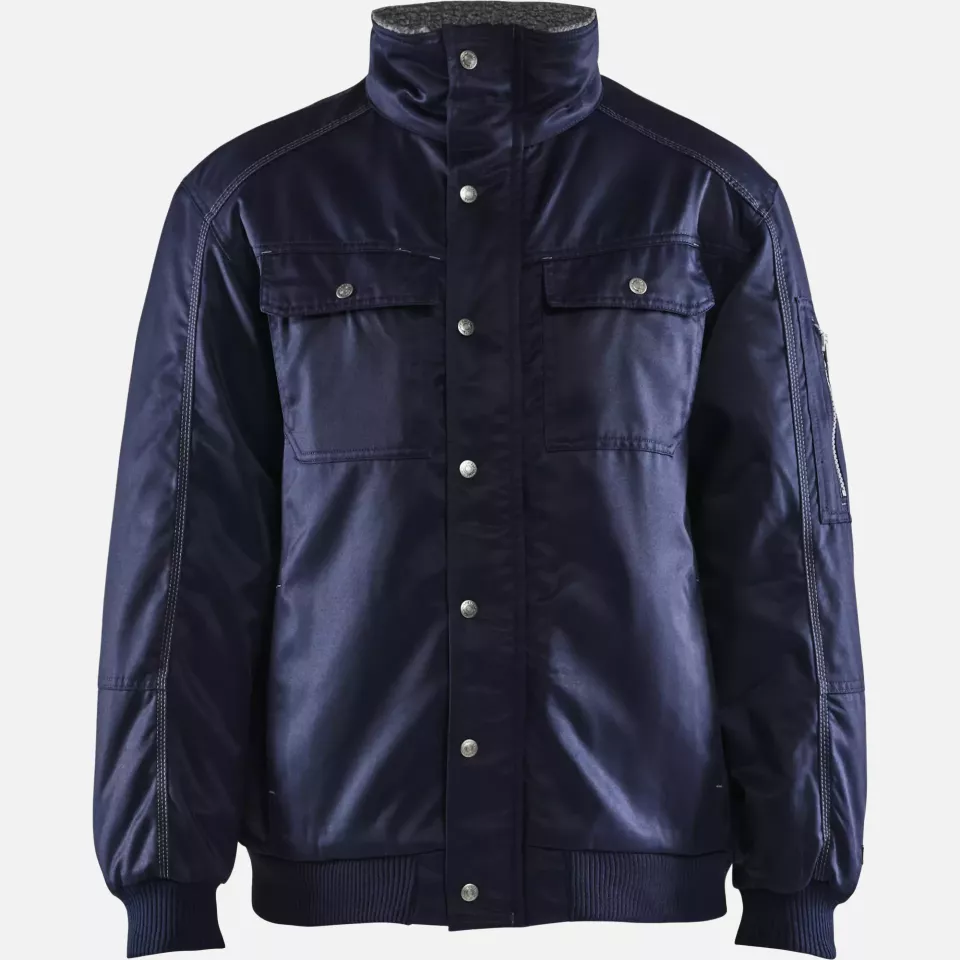 Blaklader 491619008800, Winter Pilot Jacket, Navy, image 1, gallery thumbnail