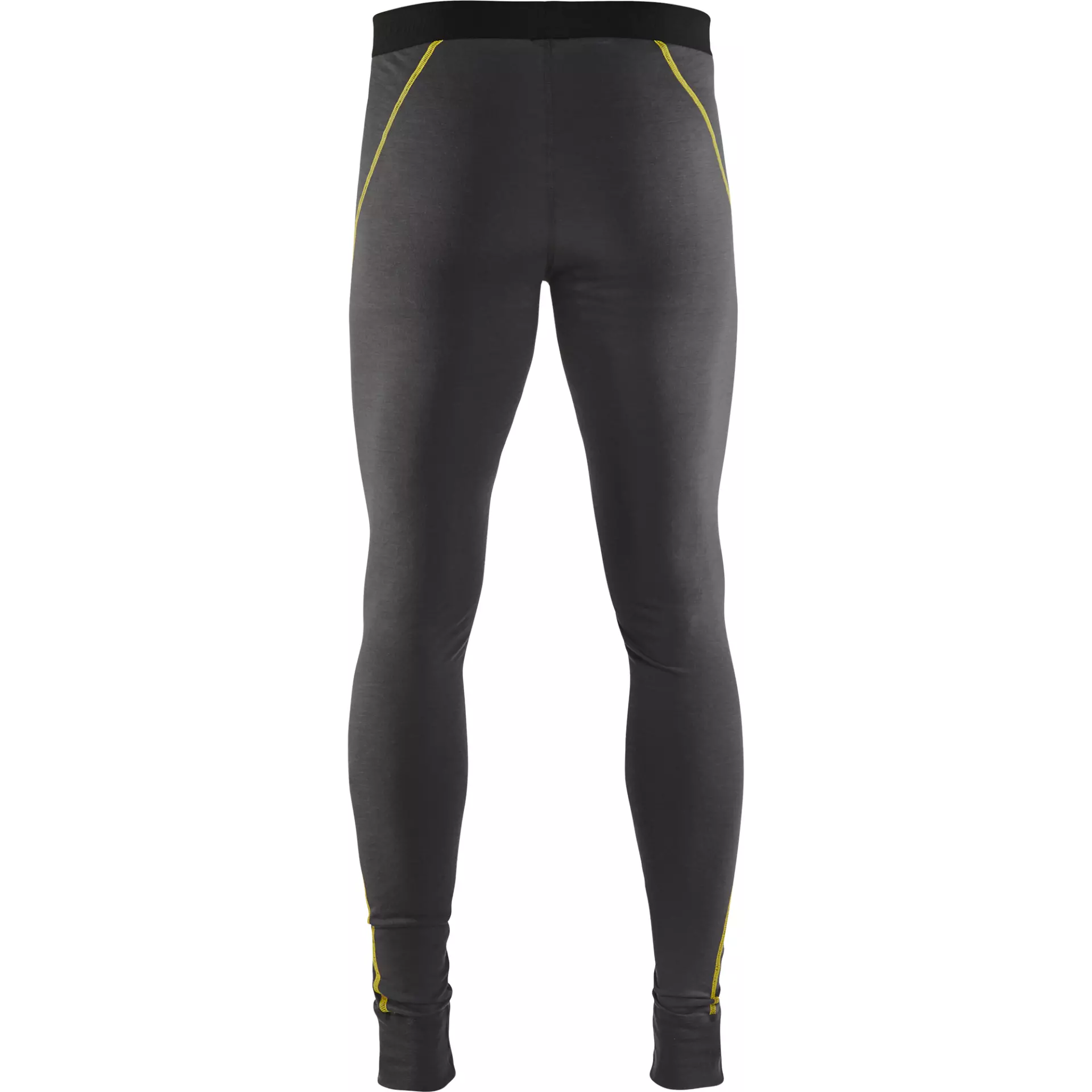 Blaklader 184417349835, XLIGHT Merinowolle Unterhose, Dunkelgrau/Gelb, image 4