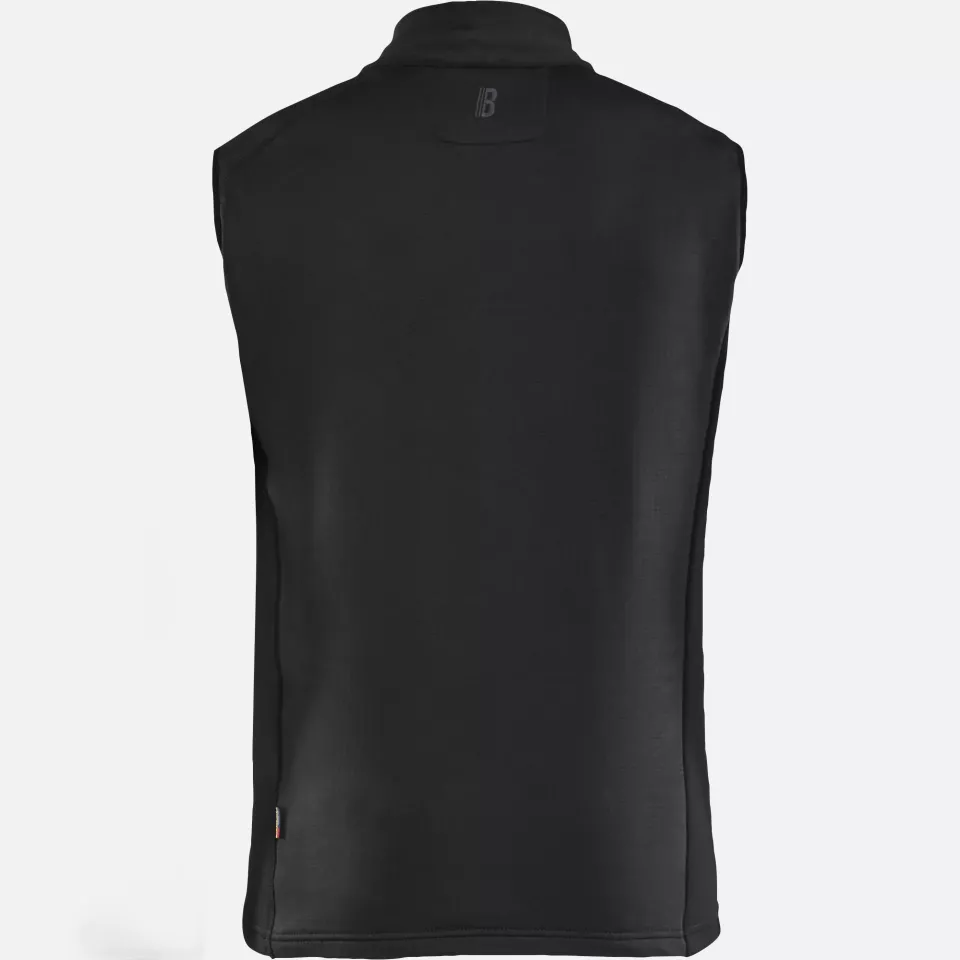 Blaklader 473625399900, STRIKER Fleece Vest, Black, image 3, gallery thumbnail