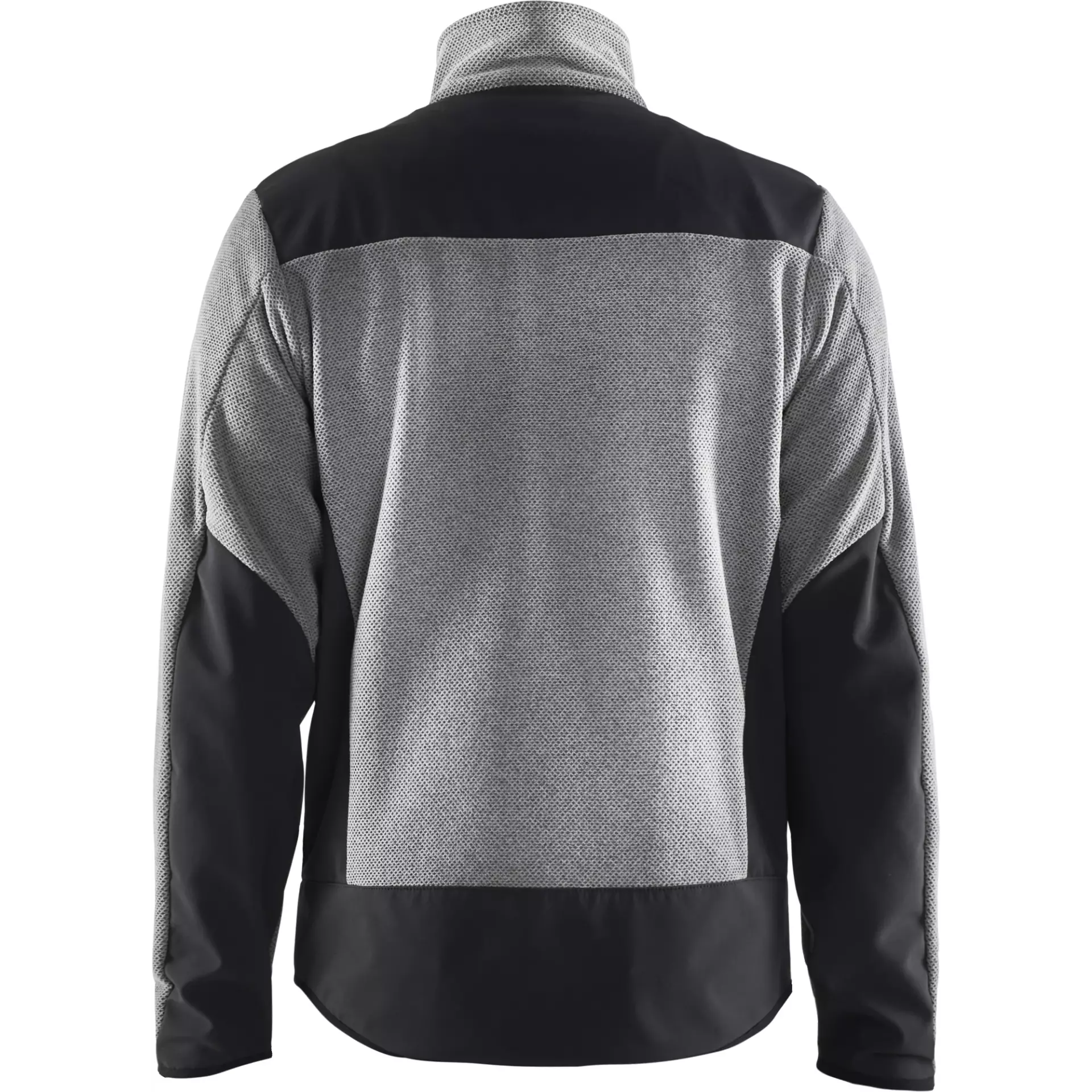Blåkläder 594225369099, Softshell Knit Jacket, Grey Melange/Black, image 4