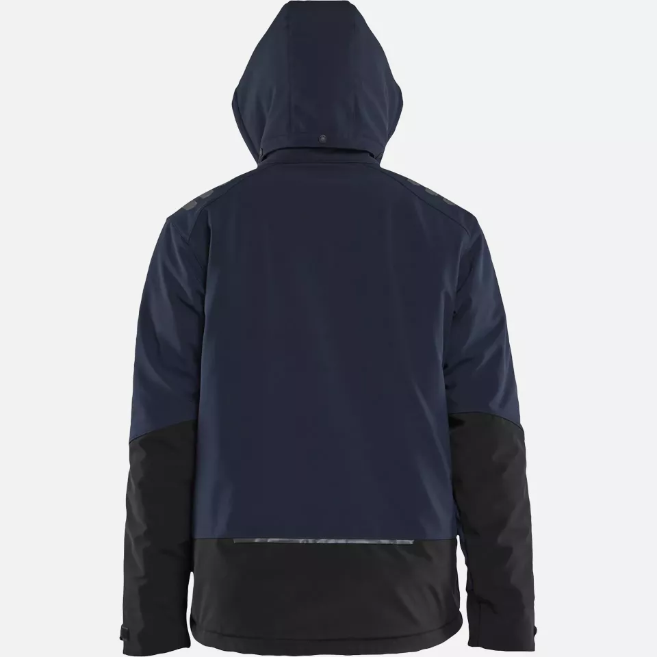 Blaklader 475025138699, Softshell Winter Jacket Lightly Lined, Dark Navy/Black, image 5, gallery thumbnail