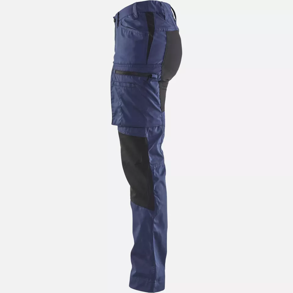 Blaklader 715918458999, Damen Stretch Arbeitshose, Marineblau/Schwarz, image 3, gallery thumbnail