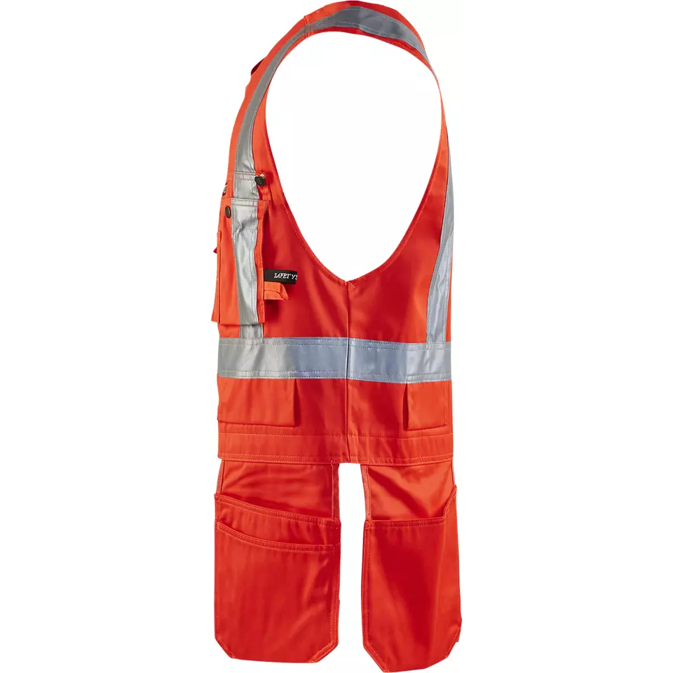 Blåkläder 302718045500, High Vis Vest, Red, image 3, gallery thumbnail