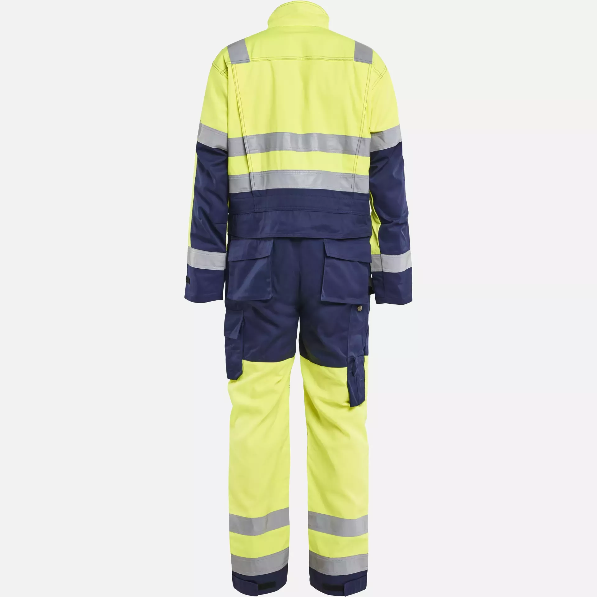 Blaklader 637318043389, Hi-Vis Coverall, Yellow/Navy, image 4