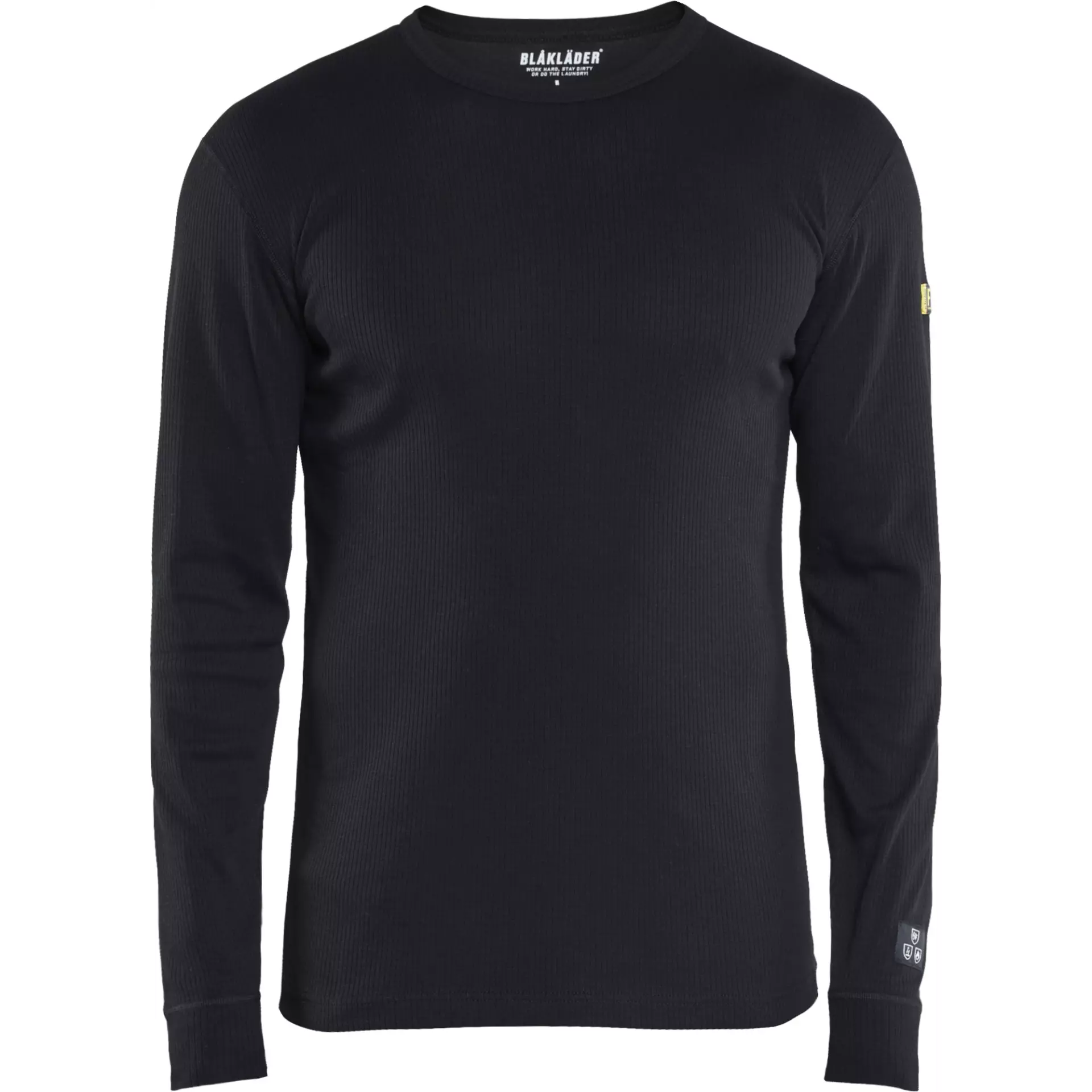 Blåkläder 349817649900, Flame Retardant Undershirt, Black, image 1