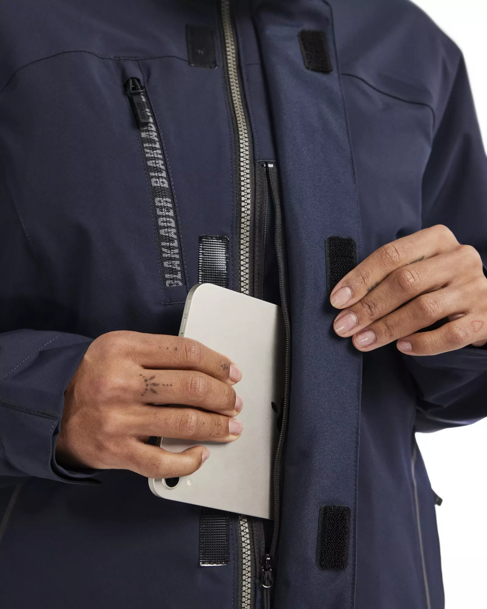 Blaklader 440819178699, Ladies Lined Lightweight Stretch Winter Jacket, Dark Navy/Black, image 8