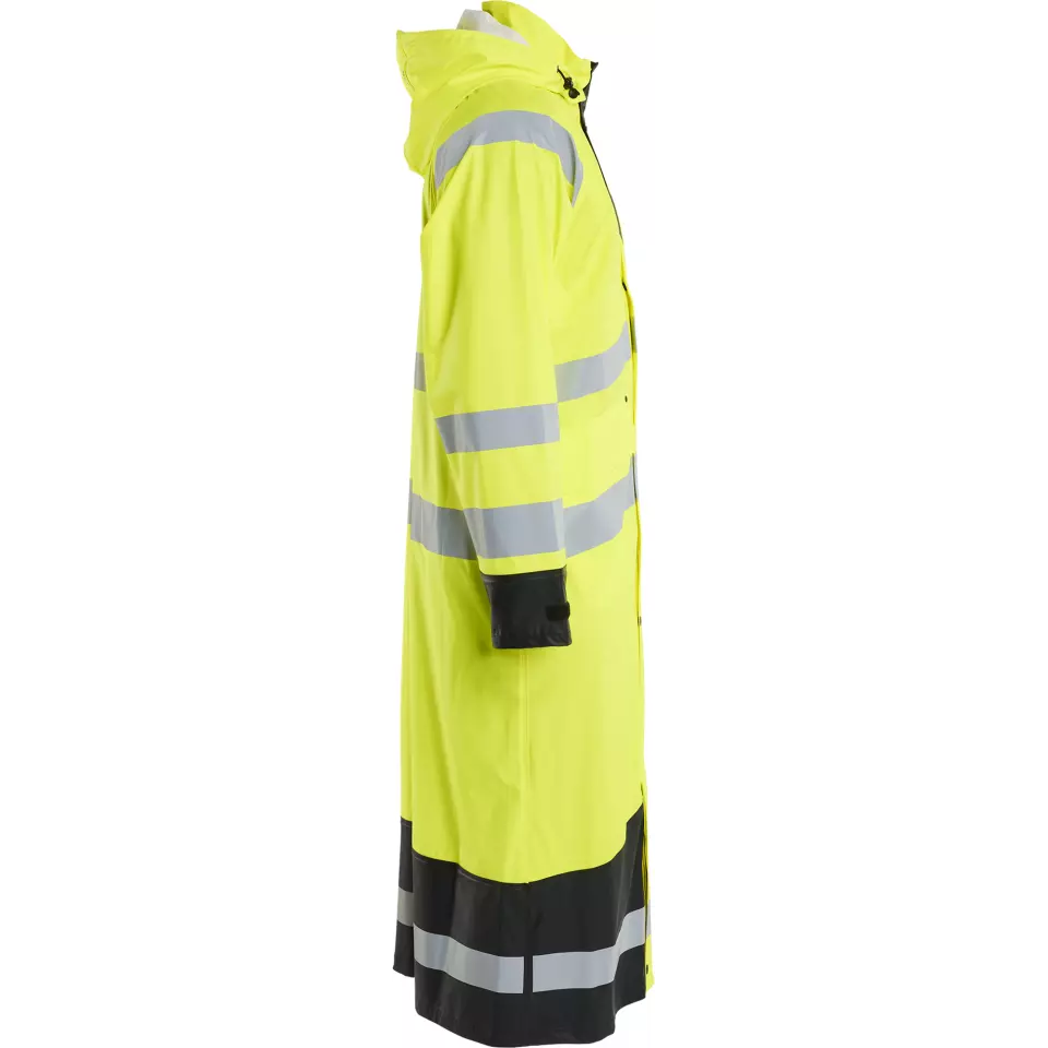 Blaklader 432520003399, High Vis Raincoat, Yellow/Black, image 2, gallery thumbnail