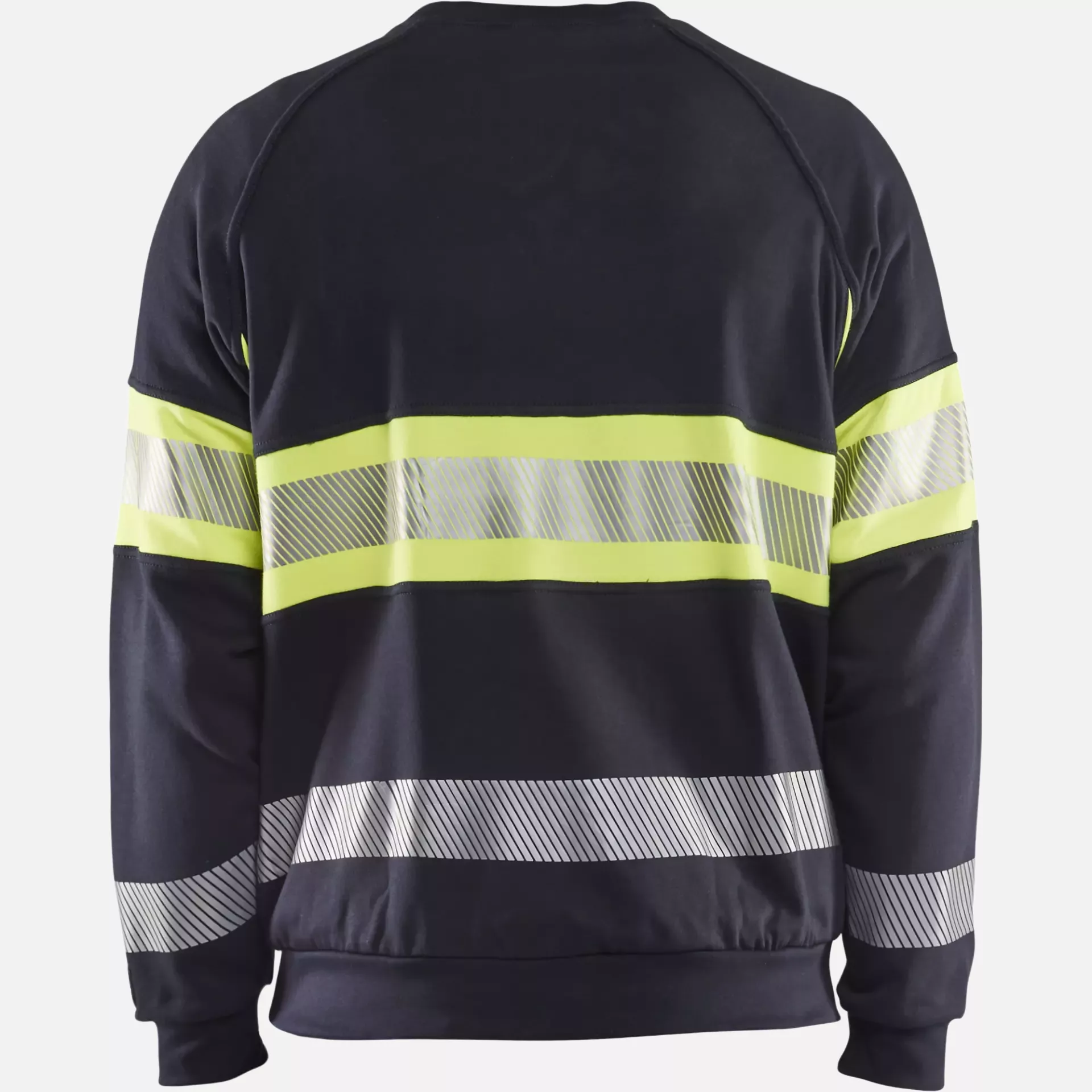 Blaklader 345917628933, Multinorm Sweatshirt, Navy Blue/ Yellow, image 4