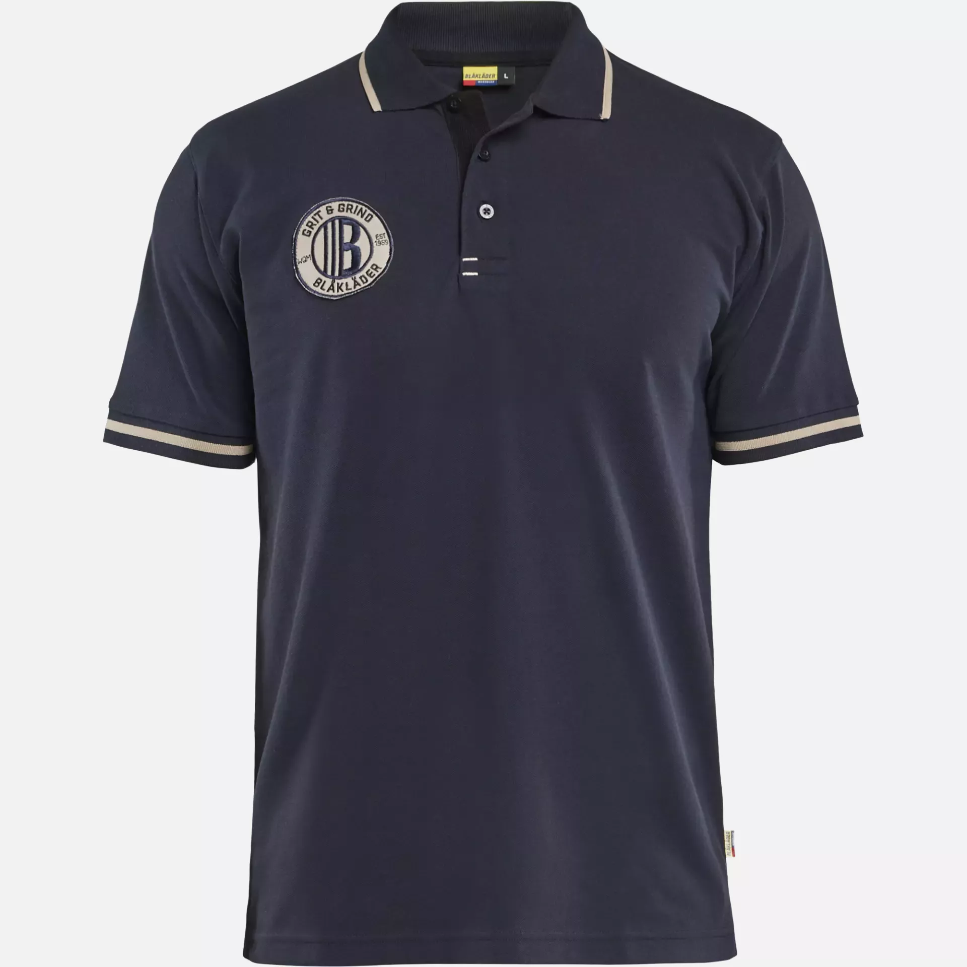 Blaklader 940210508600, Grit and Grind Polo Shirt, Dark Navy, image 6